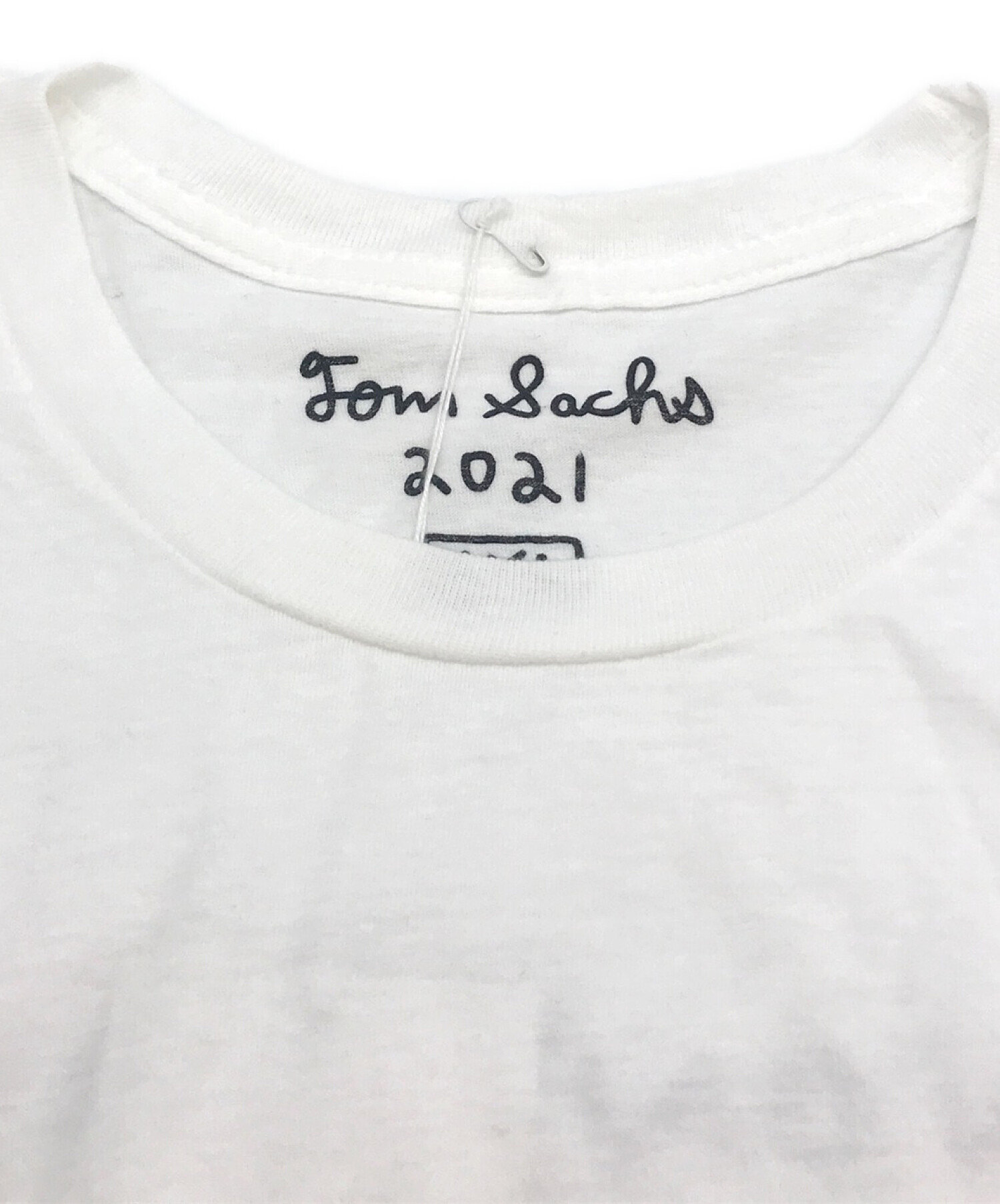 Tom Sachs (トムサックス) Tシャツ ホワイト サイズ:XXL 未使用品