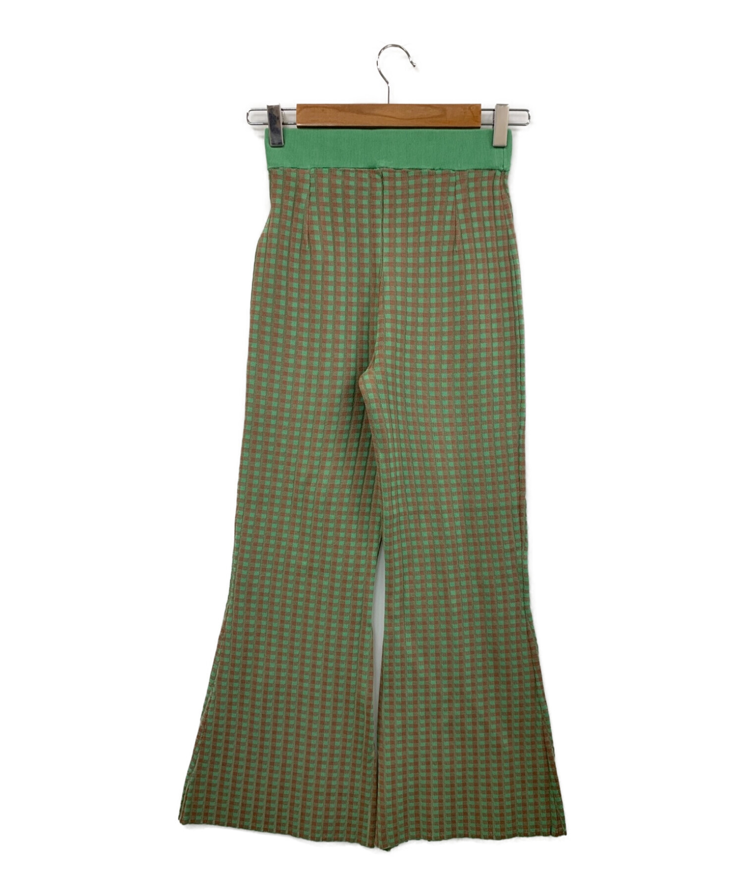 中古・古着通販】Ameri (アメリ) COLORFUL GINGHAM CHECK PANTS ...