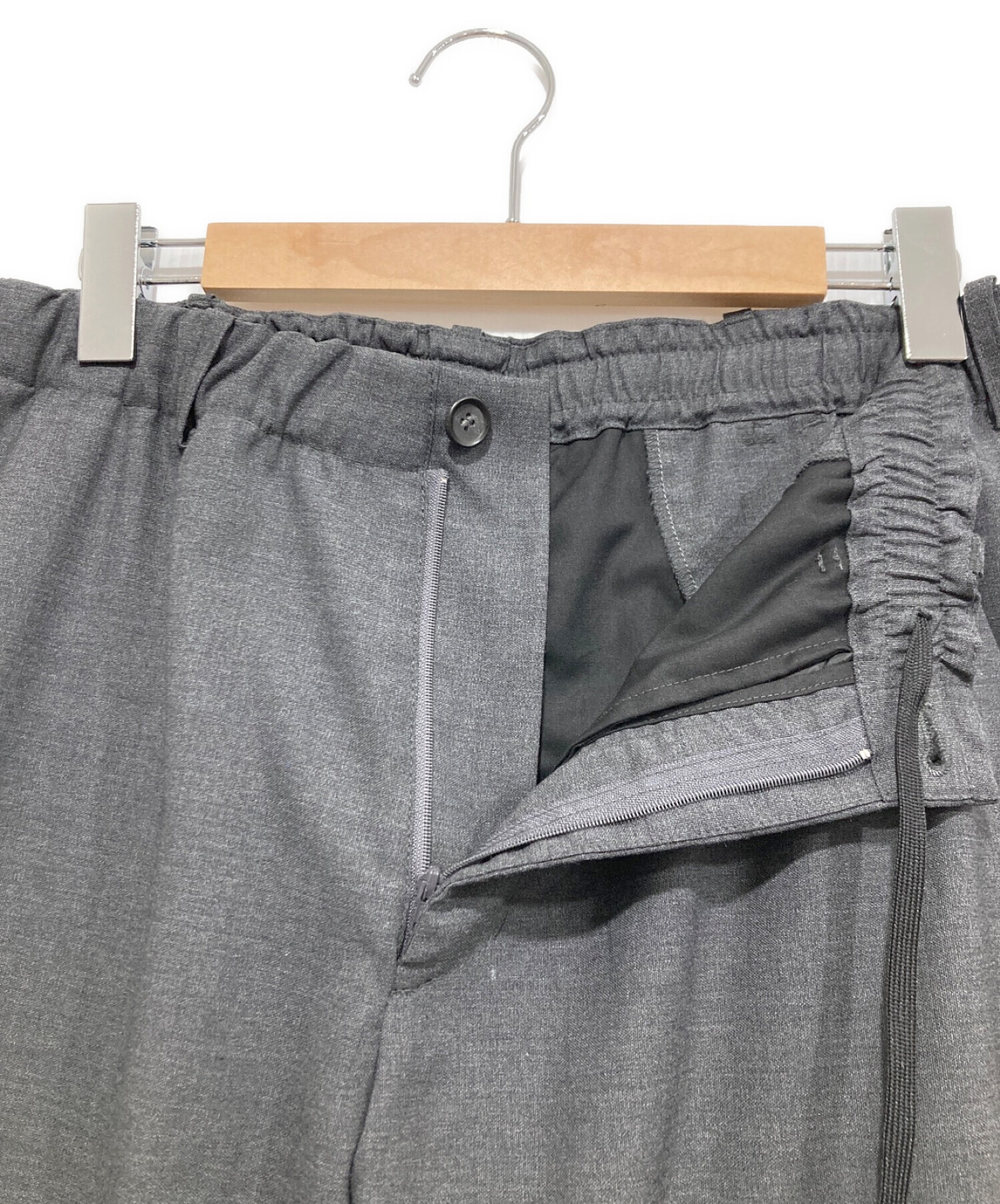 中古・古着通販】GOLDWIN (ゴールドウイン) Wool Easy Straight Pant グレー サイズ:L｜ブランド・古着通販  トレファク公式【TREFAC FASHION】スマホサイト