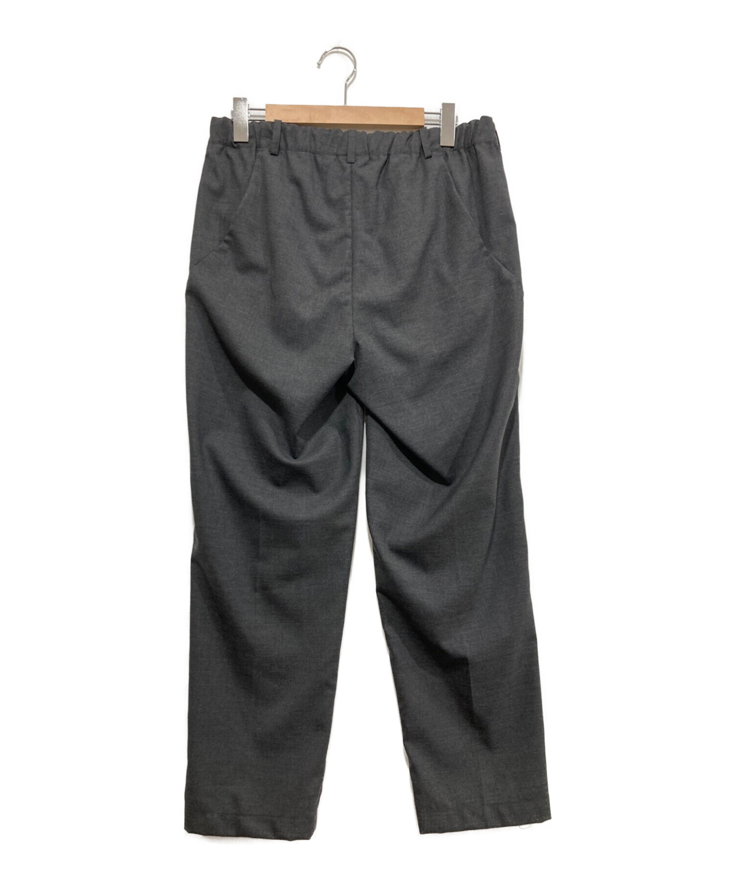 中古・古着通販】GOLDWIN (ゴールドウイン) Wool Easy Straight Pant グレー サイズ:L｜ブランド・古着通販  トレファク公式【TREFAC FASHION】スマホサイト