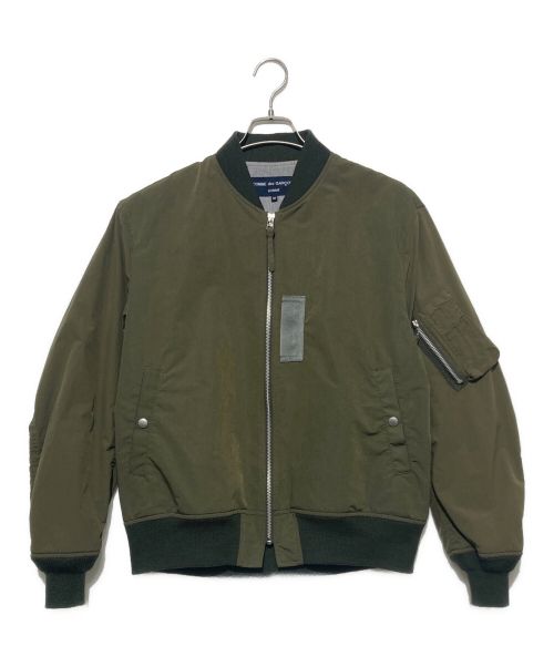 【中古・古着通販】COMME des GARCONS HOMME (コムデギャルソン オム) MA-1ジャケット オリーブ  サイズ:M｜ブランド・古着通販 トレファク公式【TREFAC FASHION】スマホサイト