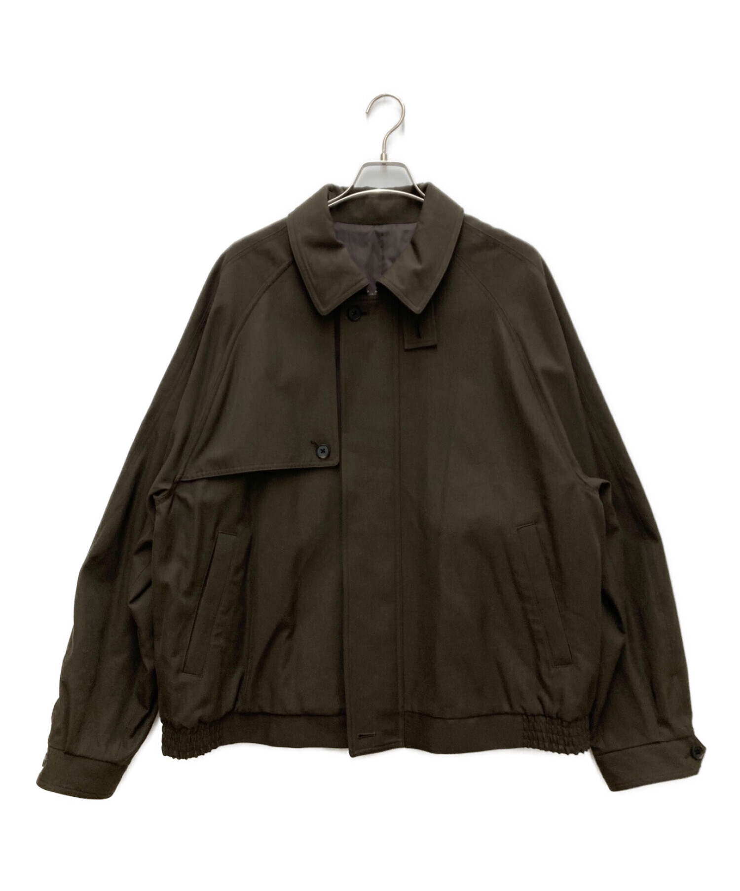 中古・古着通販】stein (シュタイン) OVERSIZED HARRINGTON ZIP JACKET カーキ サイズ:M｜ブランド・古着通販  トレファク公式【TREFAC FASHION】スマホサイト