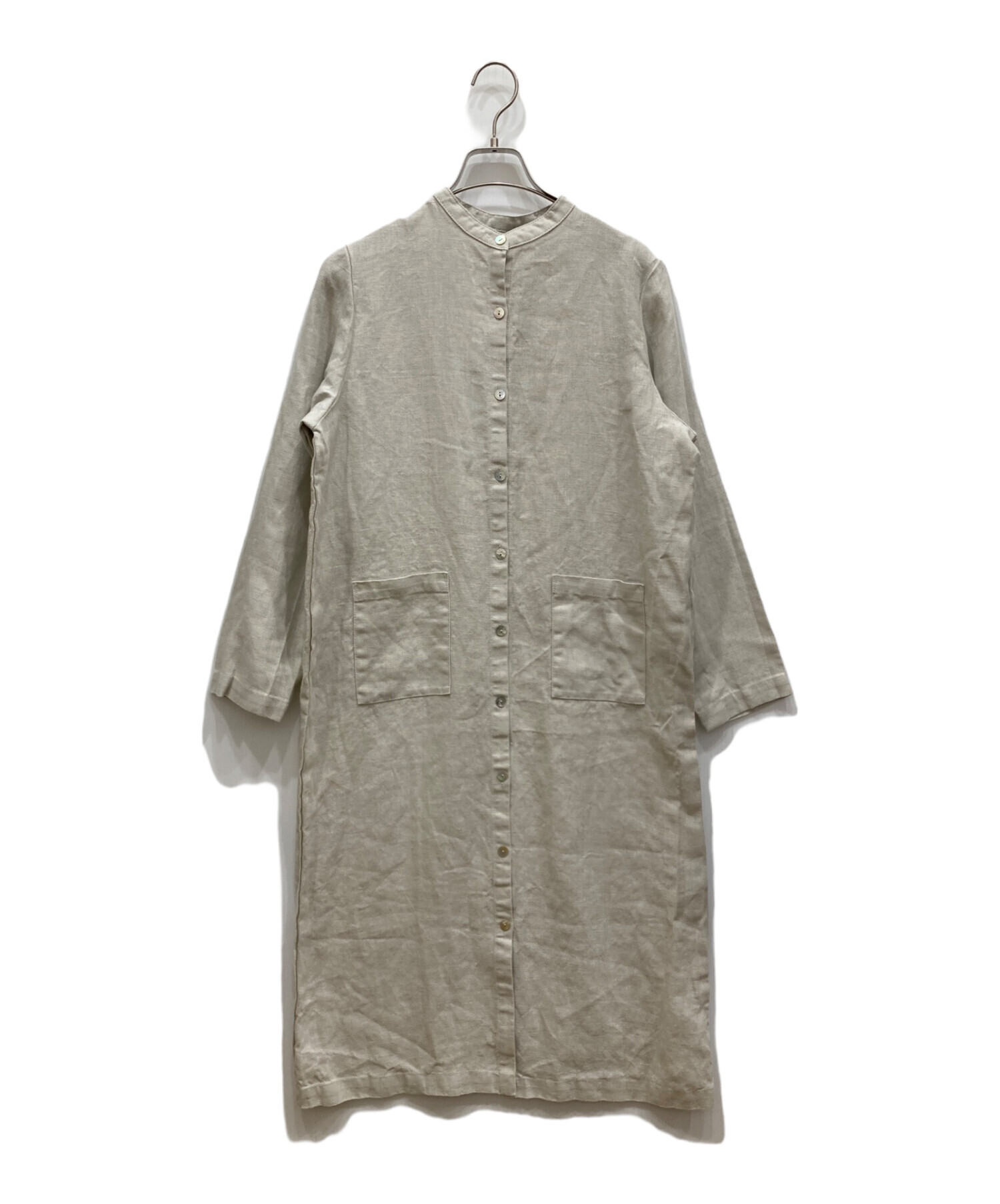 fog コレクション linen work ワンピース シャツ