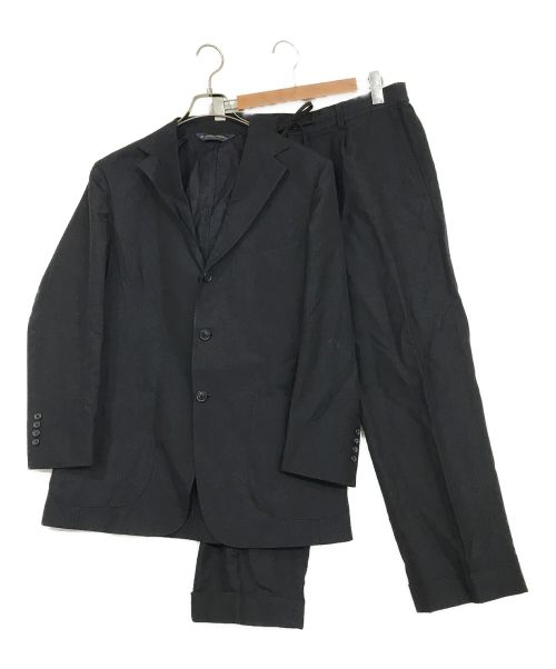 【中古・古着通販】BROOKS BROTHERS (ブルックスブラザーズ) ウール/リネン ヘリンボーン イージースーツ ネイビー サイズ:SIZE L｜ブランド・古着通販  トレファク公式【TREFAC FASHION】スマホサイト