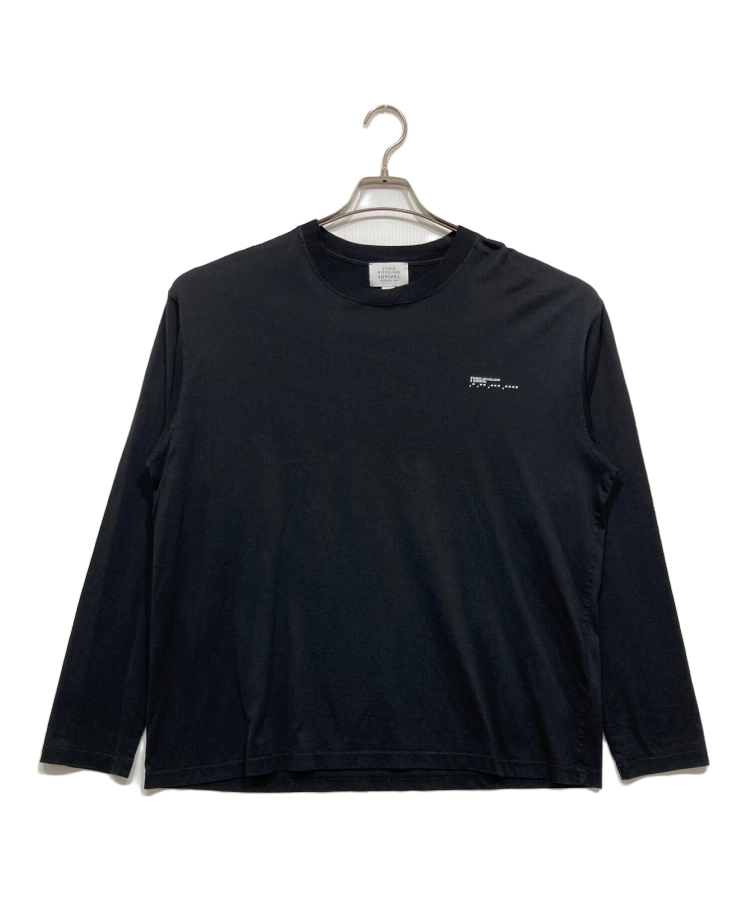 中古・古着通販】SUNSPEL (サンスペル) STUDIO NICHOLSON (スタジオニコルソン) L/S TEE ブラック  サイズ:M｜ブランド・古着通販 トレファク公式【TREFAC FASHION】スマホサイト