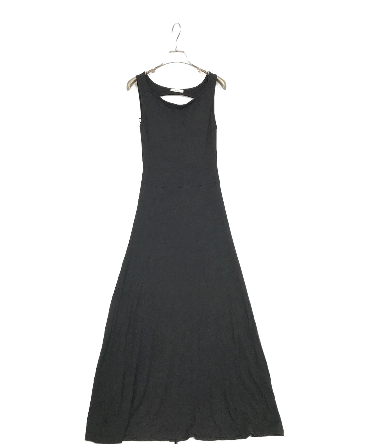 中古・古着通販】determ (データム) OPEN BACK DRESS ブラック サイズ ...