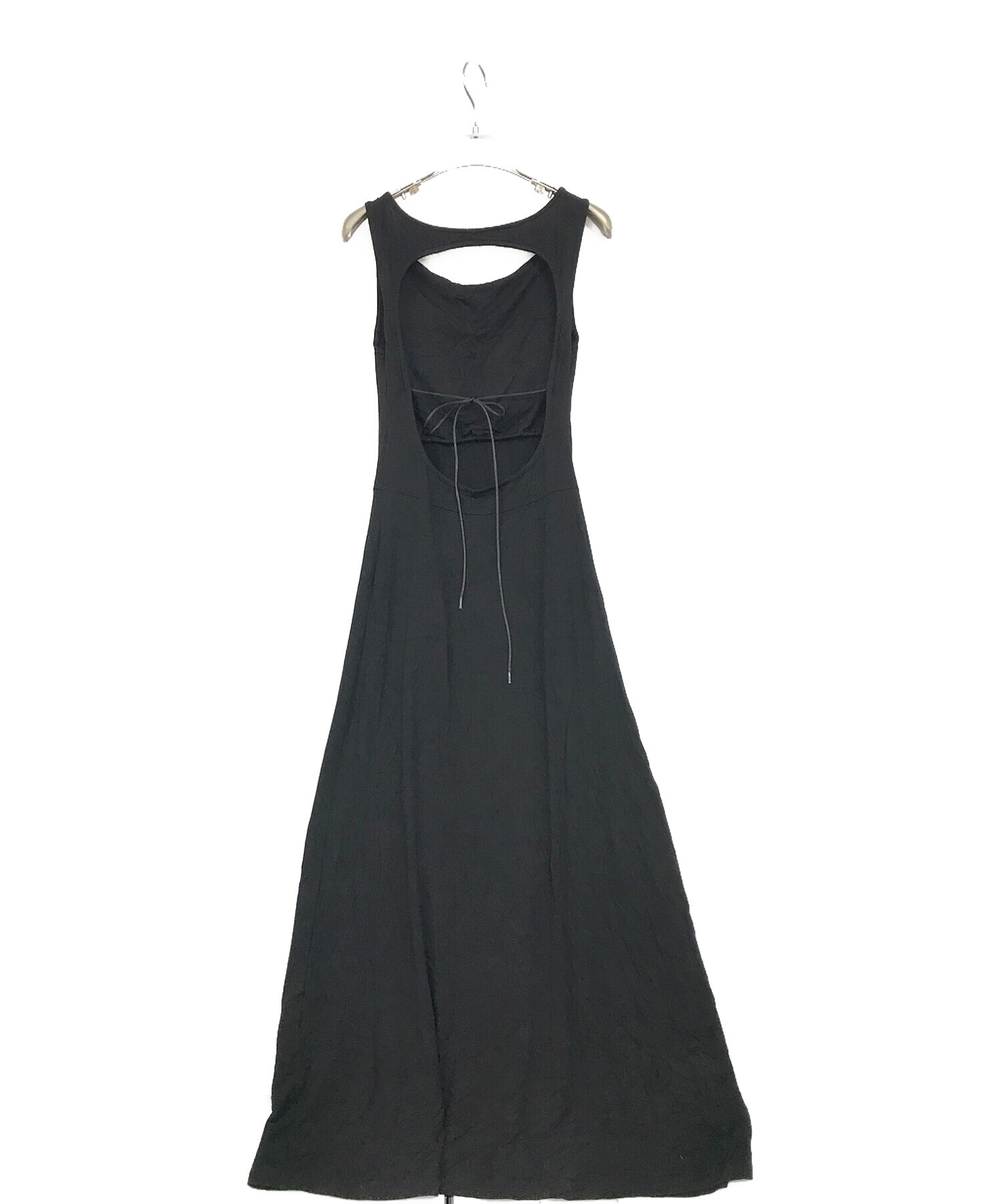 determ (データム) OPEN BACK DRESS ブラック サイズ:SIZE　0