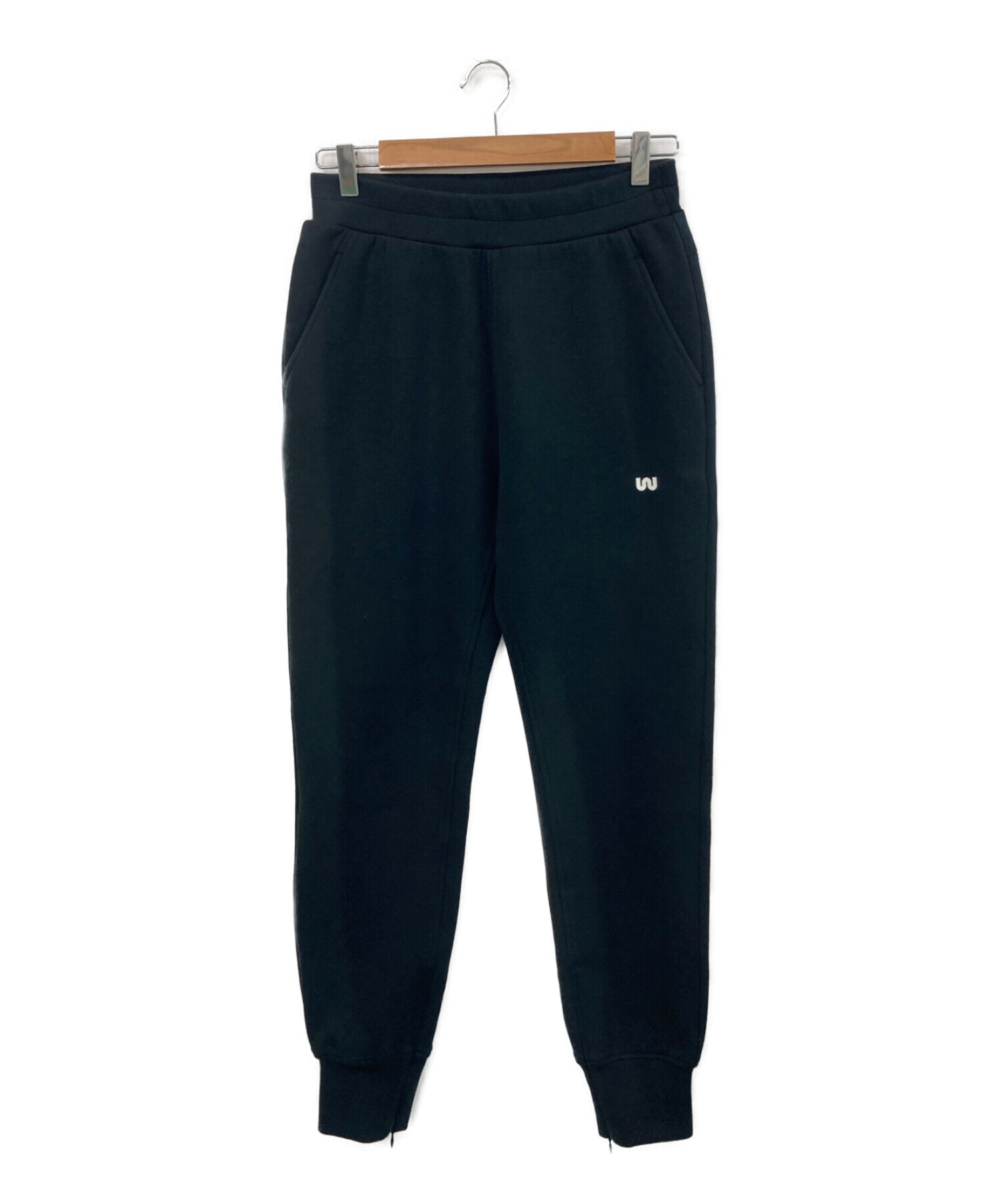 WE'RTHY (-) SUSTAINABLE WE'RTHY SWEATPANTS ブラック サイズ:M