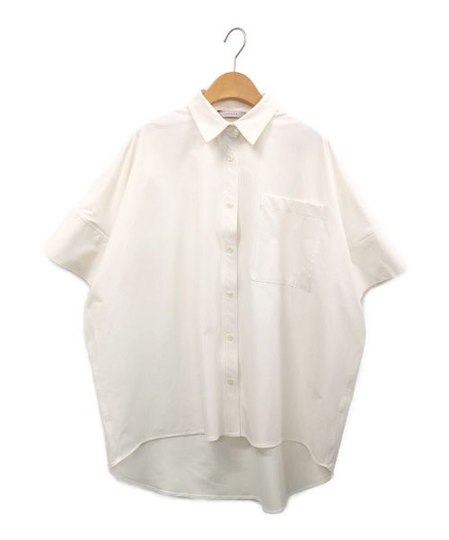 【在庫高品質】yonfa big box shirt (white) シャツ/ブラウス(半袖/袖なし)