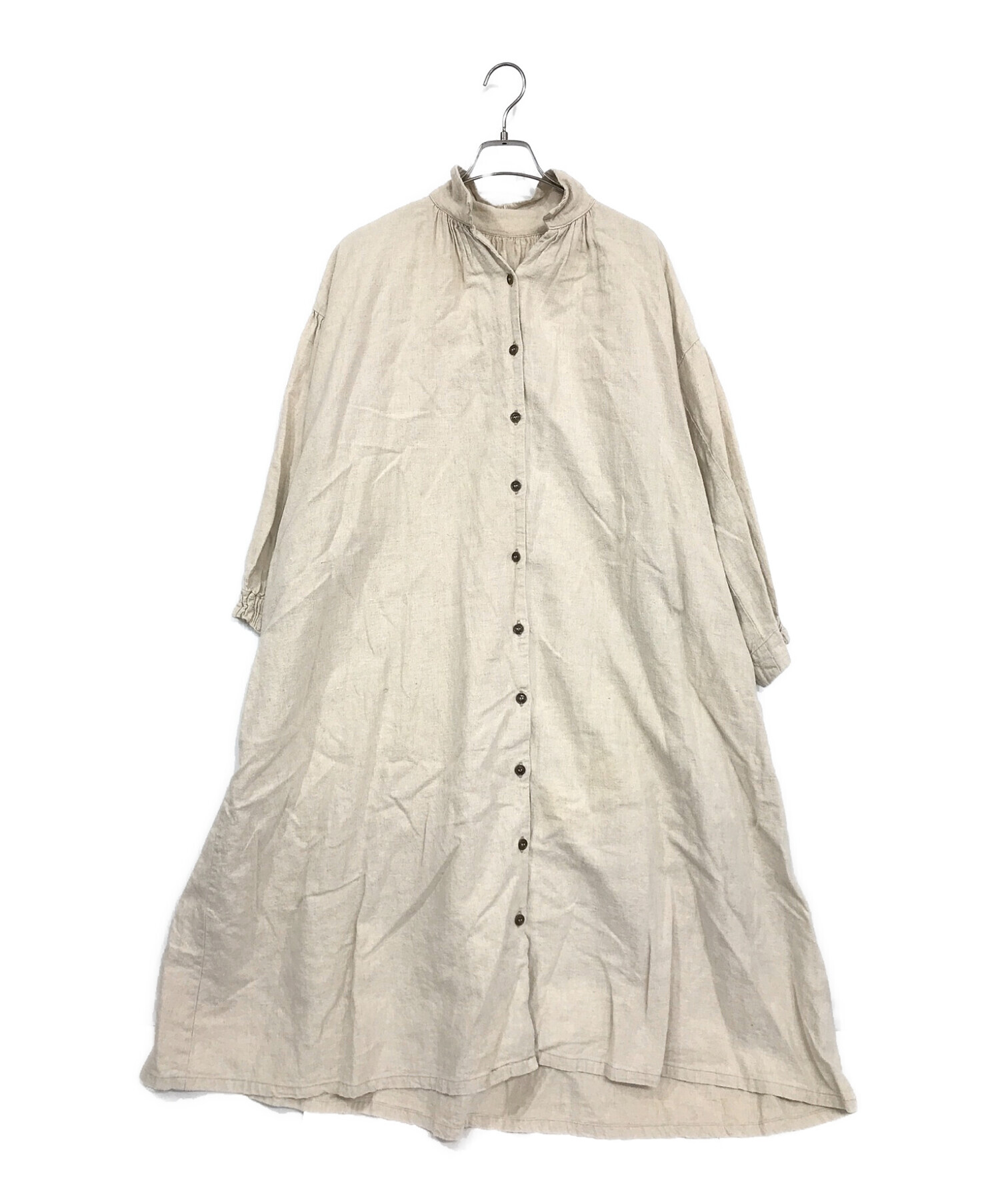 中古・古着通販】nest Robe (ネストローブ) ラミーリネン起毛パフスリーブ アイボリー サイズ:SIZE F｜ブランド・古着通販  トレファク公式【TREFAC FASHION】スマホサイト