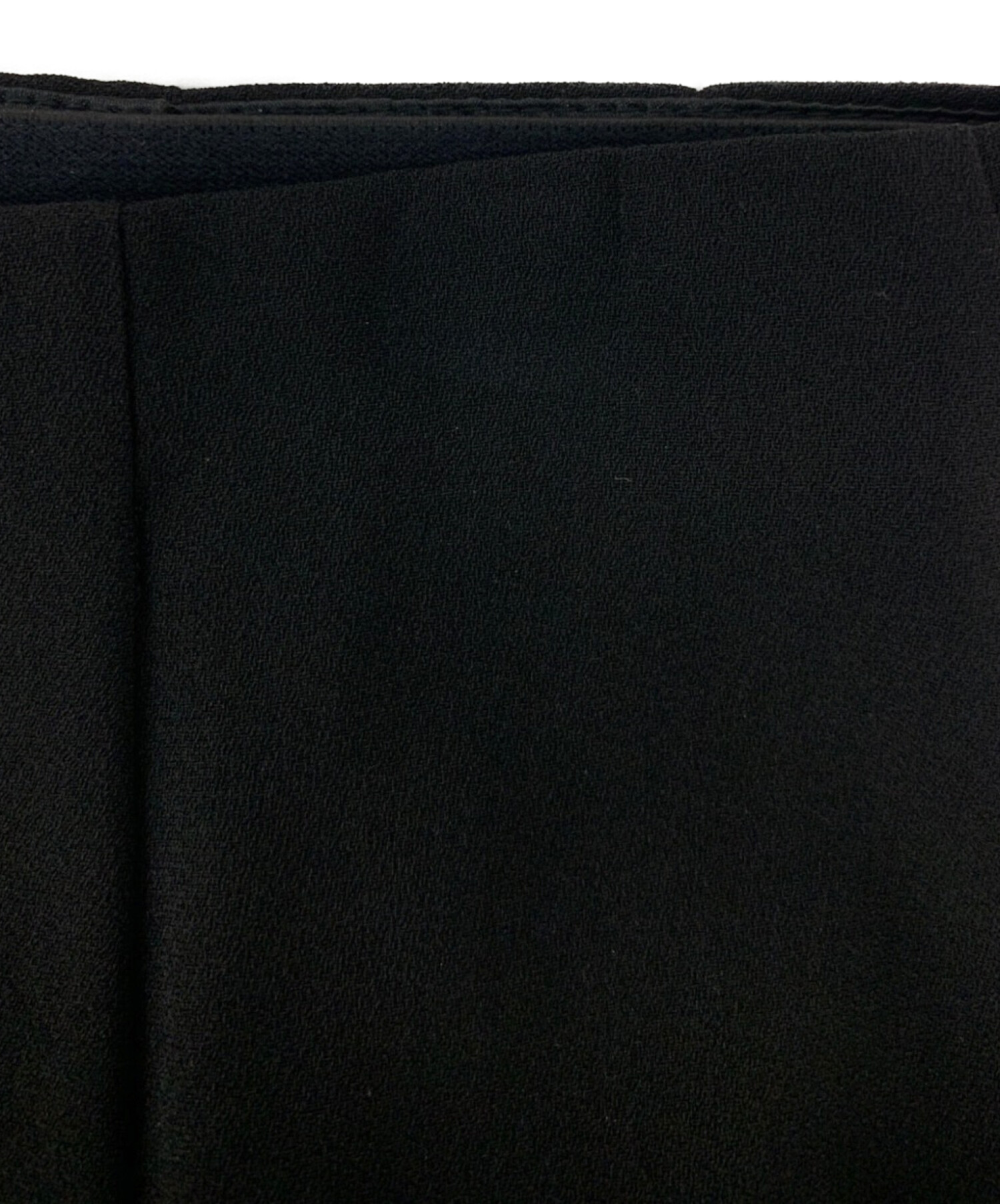 anuans (アニュアンス) バックサテンタイトスカート ブラック サイズ:M