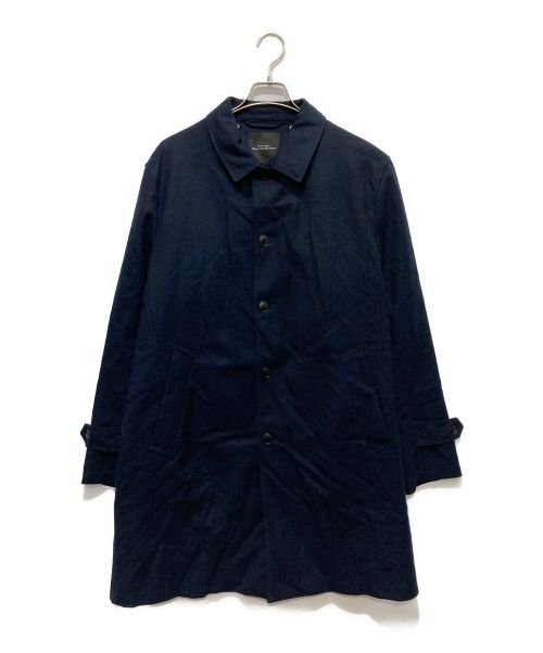 green label トップ relaxing nm シンダウン フラノ ステンカラーコート