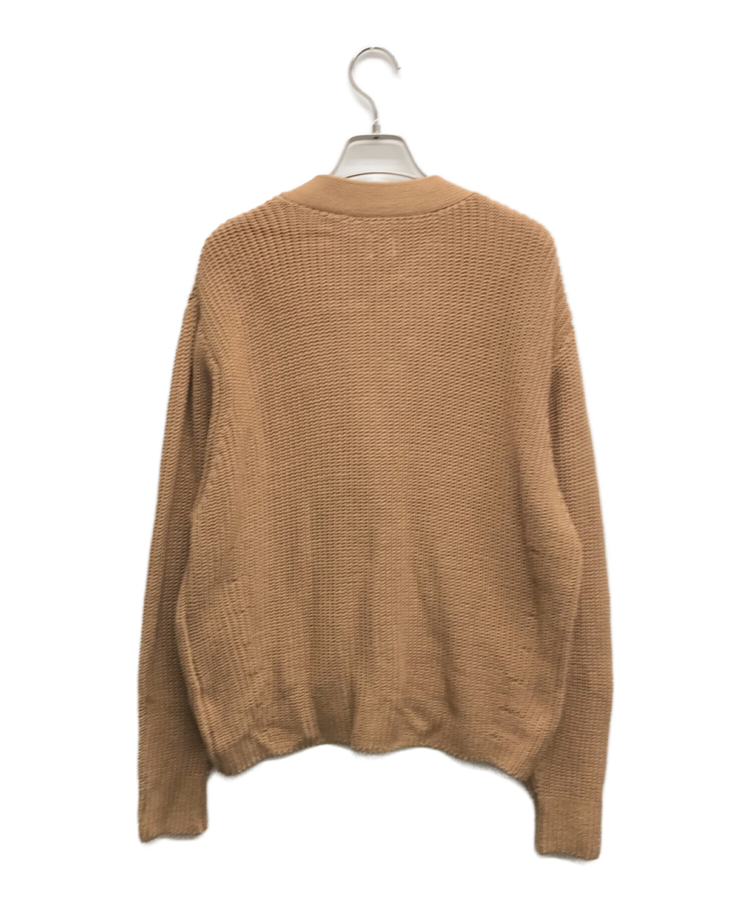 Ron Herman (ロンハーマン) Mercerized Cotton Cardigan/マーセライズ コットンカーディガン ブラウン サイズ:XS