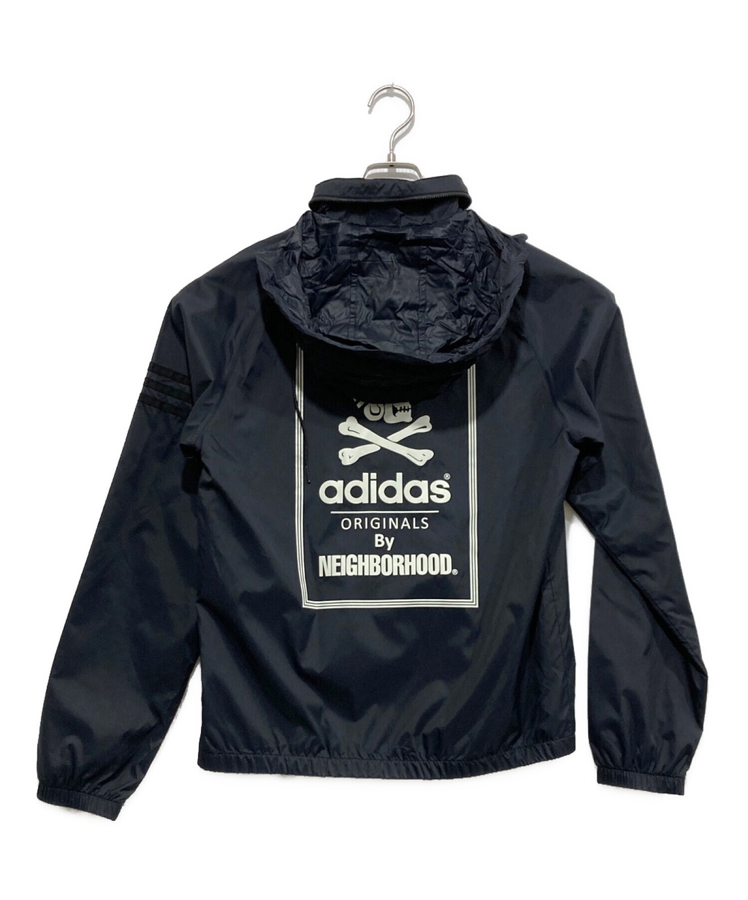 NEIGHBORHOOD (ネイバーフッド) adidas (アディダス) ウインドブレーカー ブラック サイズ:XS