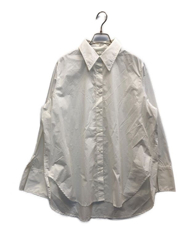 中古・古着通販】CLANE (クラネ) ROUND SLIT BELL SLEEVE SHIRT ラウンドスリットベルスリーブシャツ ホワイト  サイズ:2｜ブランド・古着通販 トレファク公式【TREFAC FASHION】スマホサイト