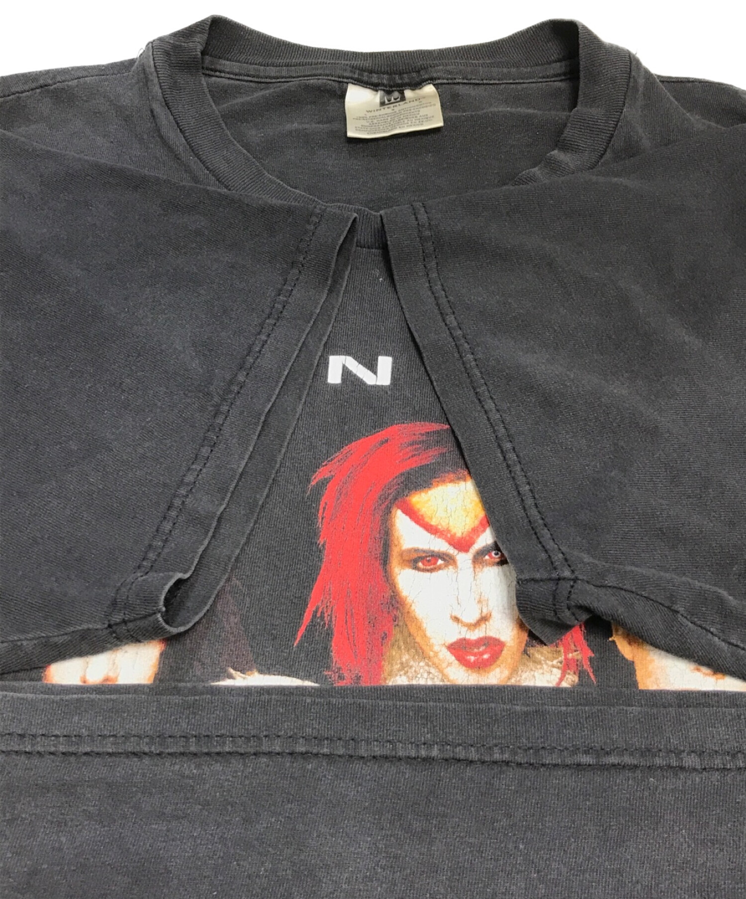 お得な情報満載 レア marilyn manson バンドtシャツ 古着 Tシャツ