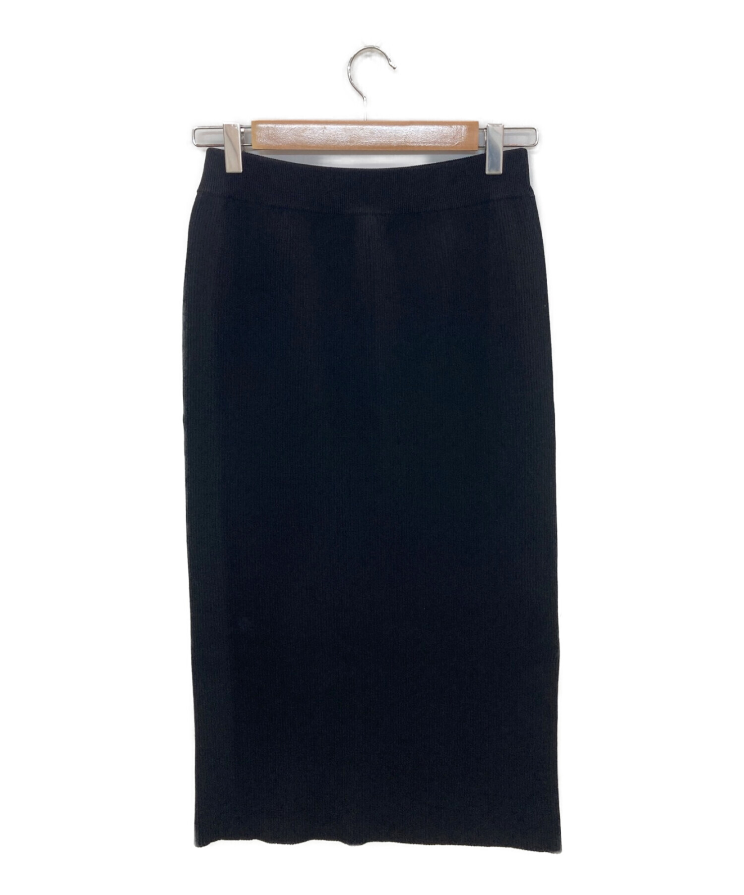 Deuxieme Classe (ドゥーズィエム クラス) ribタイトスカート ブラック サイズ:F
