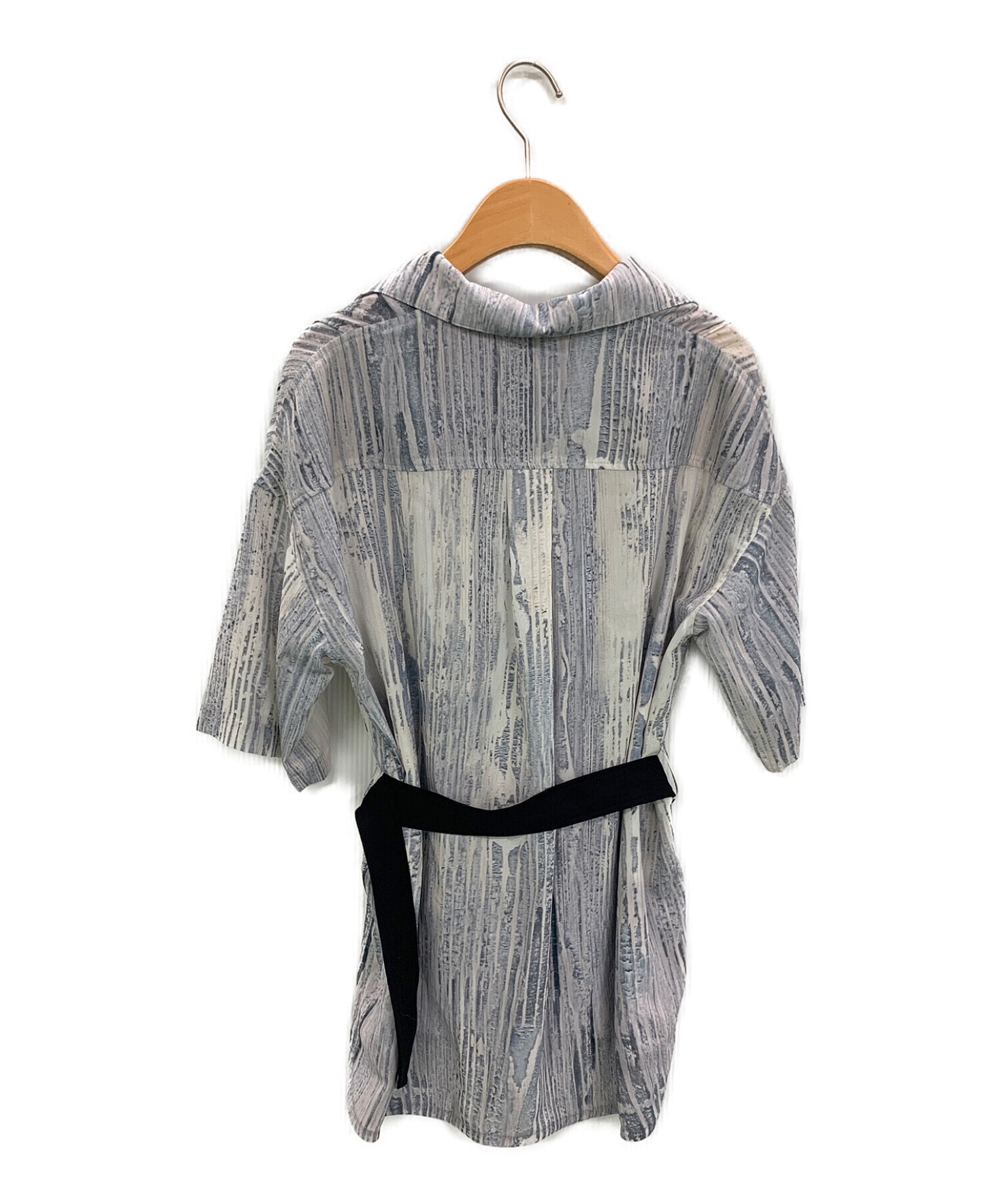 中古・古着通販】MURRAL (ミューラル) Baum shirt with waist belt