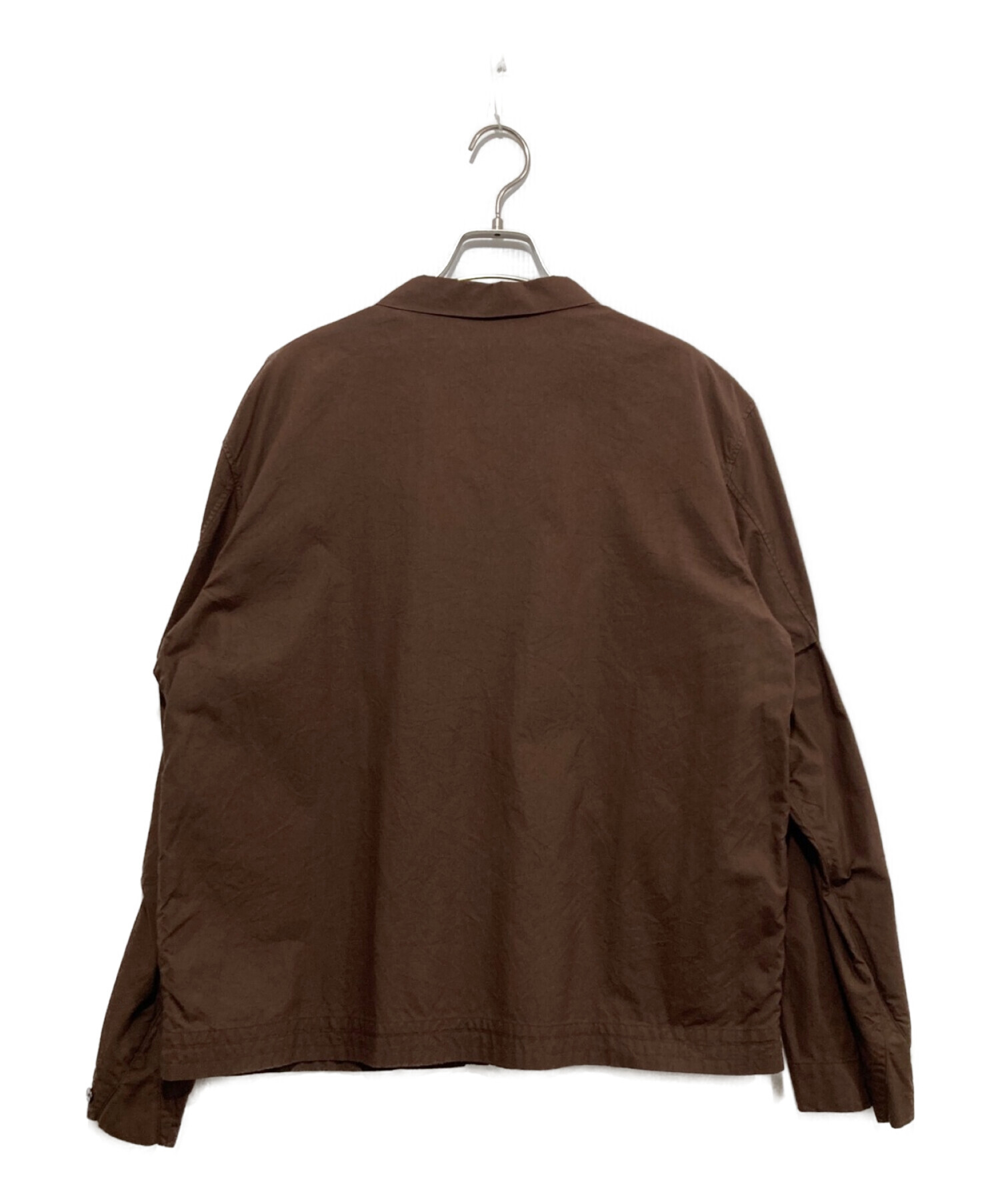SH (エスエイチ) フライトシャツジャケット ブラウン サイズ:M