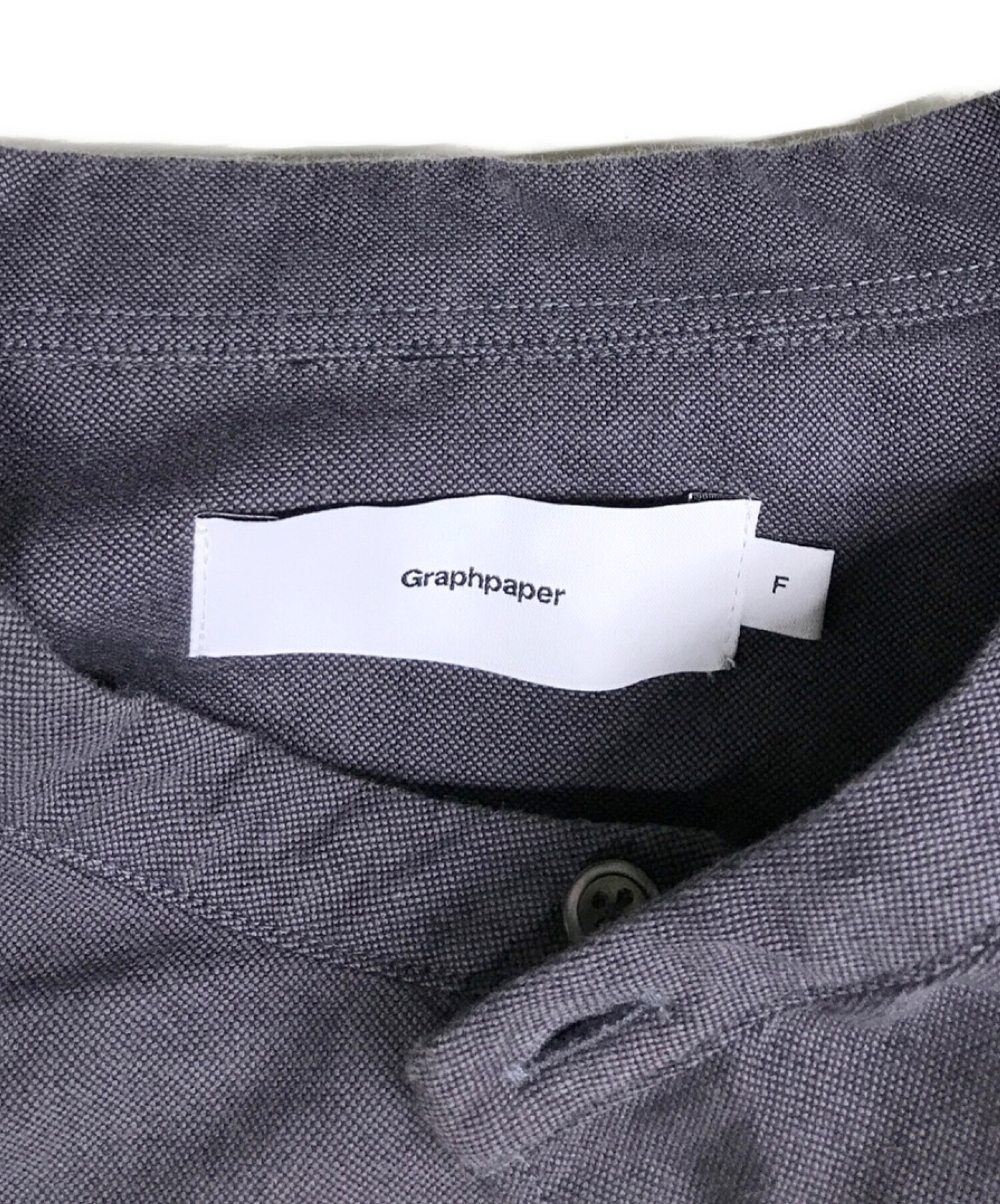 中古・古着通販】Graphpaper (グラフペーパー) Oxford Oversized S/S