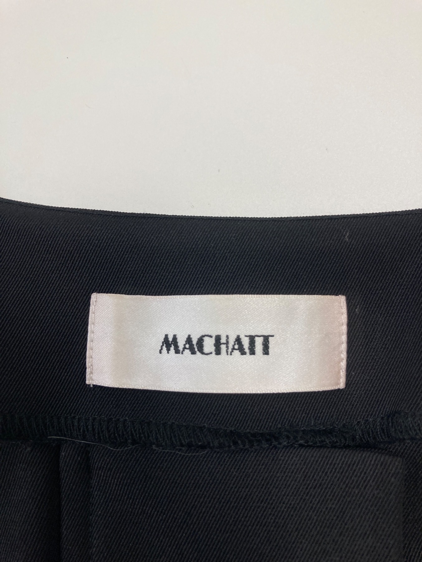 中古・古着通販】machatt (マチャット) ボリュームスリーブオールインワン ブラック サイズ:S｜ブランド・古着通販  トレファク公式【TREFAC FASHION】スマホサイト