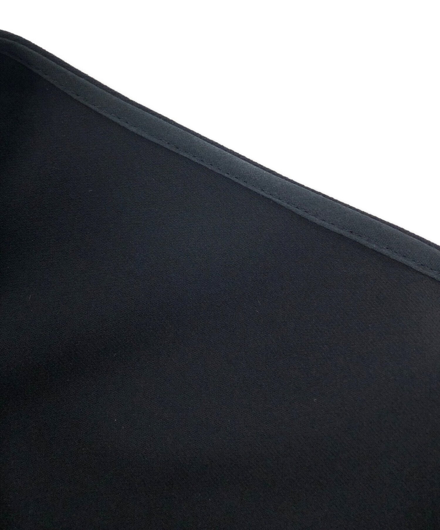 ENFOLD エンフォルド  アシンメトリートップス ブラック 38シャツ/ブラウス(長袖/七分)