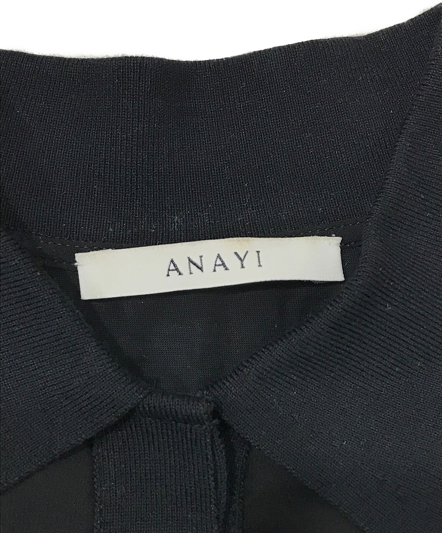 中古・古着通販】ANAYI (アナイ) シフォンコンビスキッパー衿