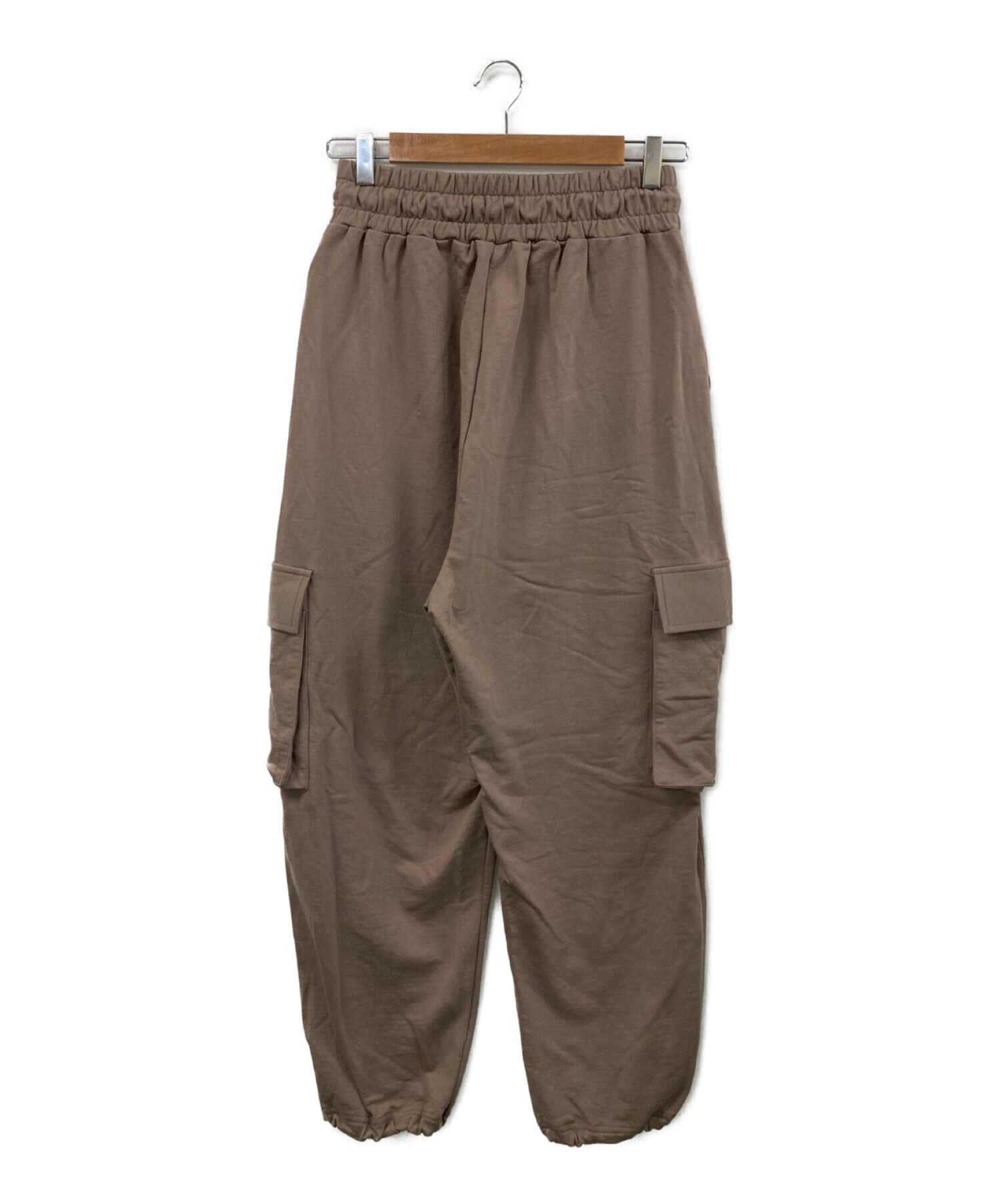 中古・古着通販】THE FLATS (ザ フラッツ) SWEAT CARGO PANTS ベージュ