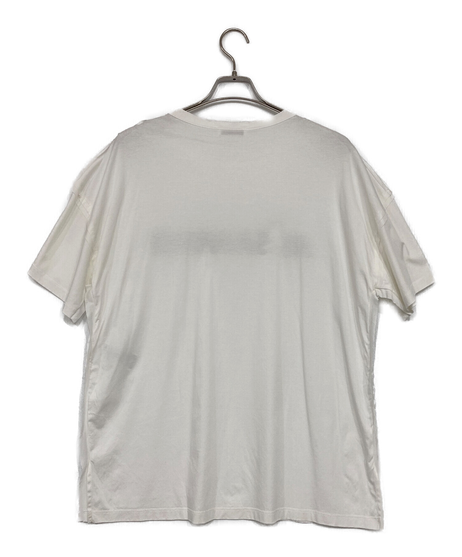 中古・古着通販】JIL SANDER (ジルサンダー) ロゴプリントカットオフTシャツ ホワイト サイズ:L｜ブランド・古着通販  トレファク公式【TREFAC FASHION】スマホサイト