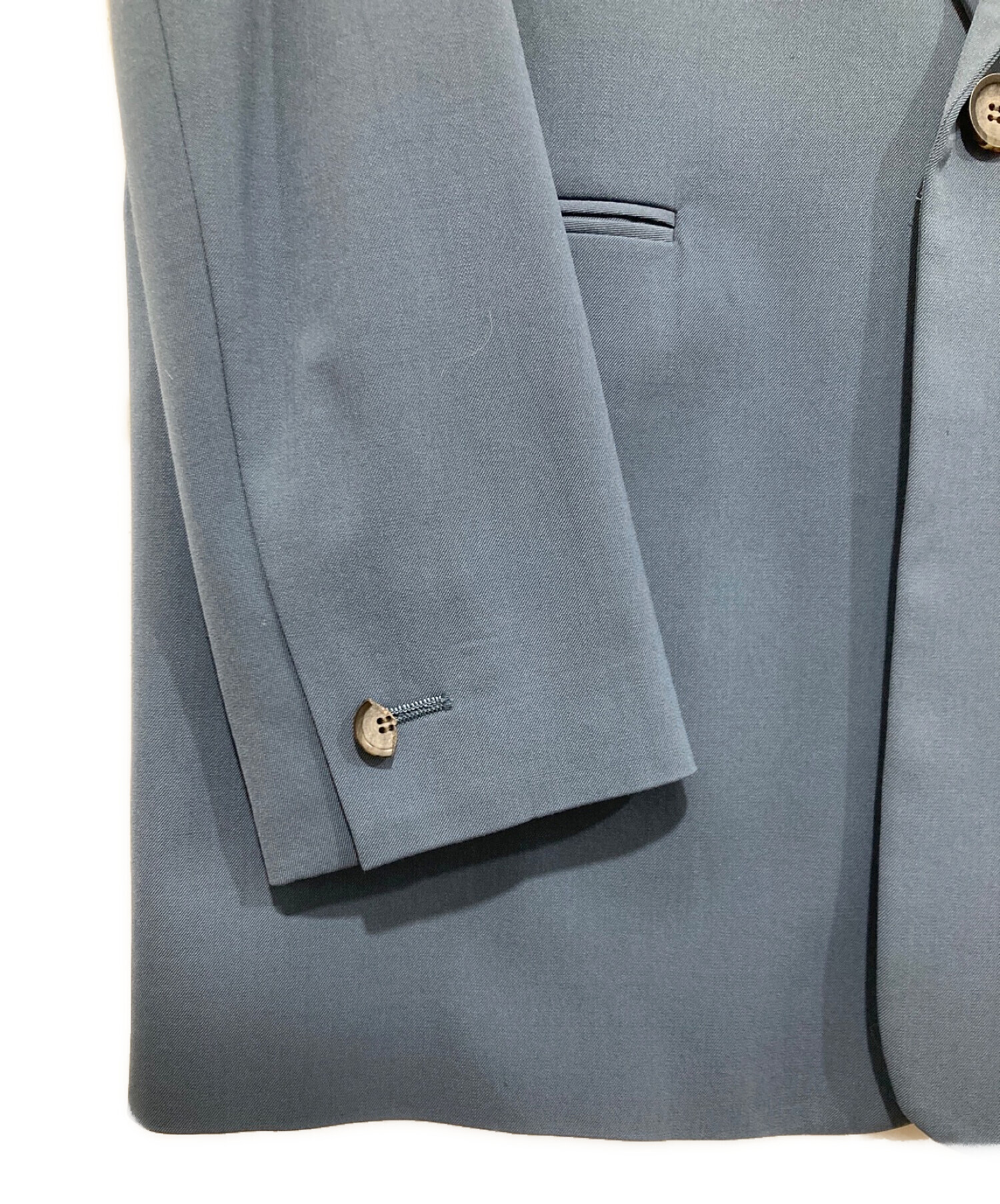 MIESROHE (ミースロエ) リラクシーウールテーラードジャケット ブルー サイズ:1
