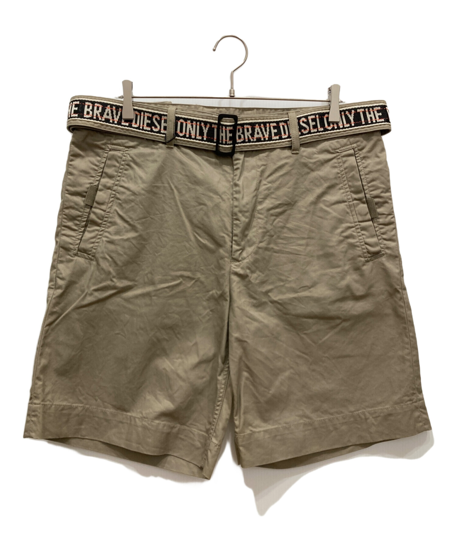 中古・古着通販】DIESEL (ディーゼル) ハーフパンツ ベージュ サイズ:SIZE 30｜ブランド・古着通販 トレファク公式【TREFAC  FASHION】スマホサイト