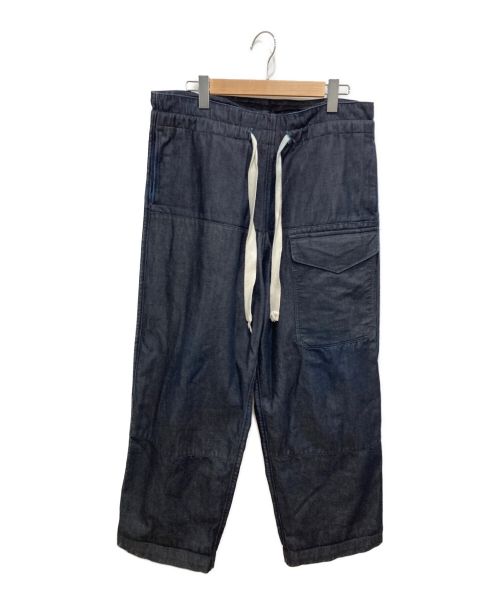 中古・古着通販】SUS-SOUS (シュス) Trousers MK-1 インディゴ サイズ:L相当｜ブランド・古着通販 トレファク公式【TREFAC  FASHION】スマホサイト