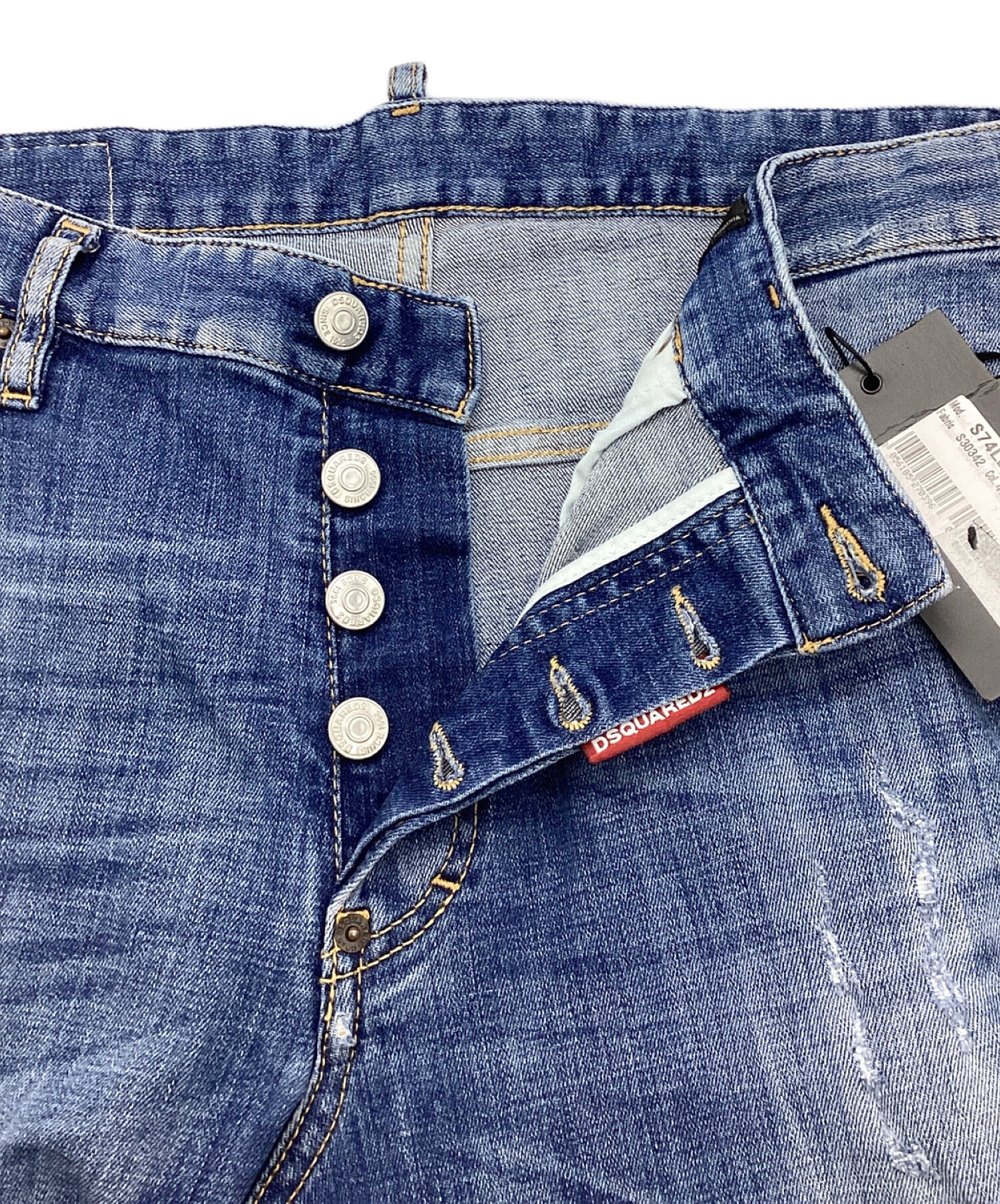 中古・古着通販】DSQUARED2 (ディースクエアード) SKATER JEAN スケータージーンズ デニムパンツ インディゴ サイズ:48｜ブランド・古着通販  トレファク公式【TREFAC FASHION】スマホサイト