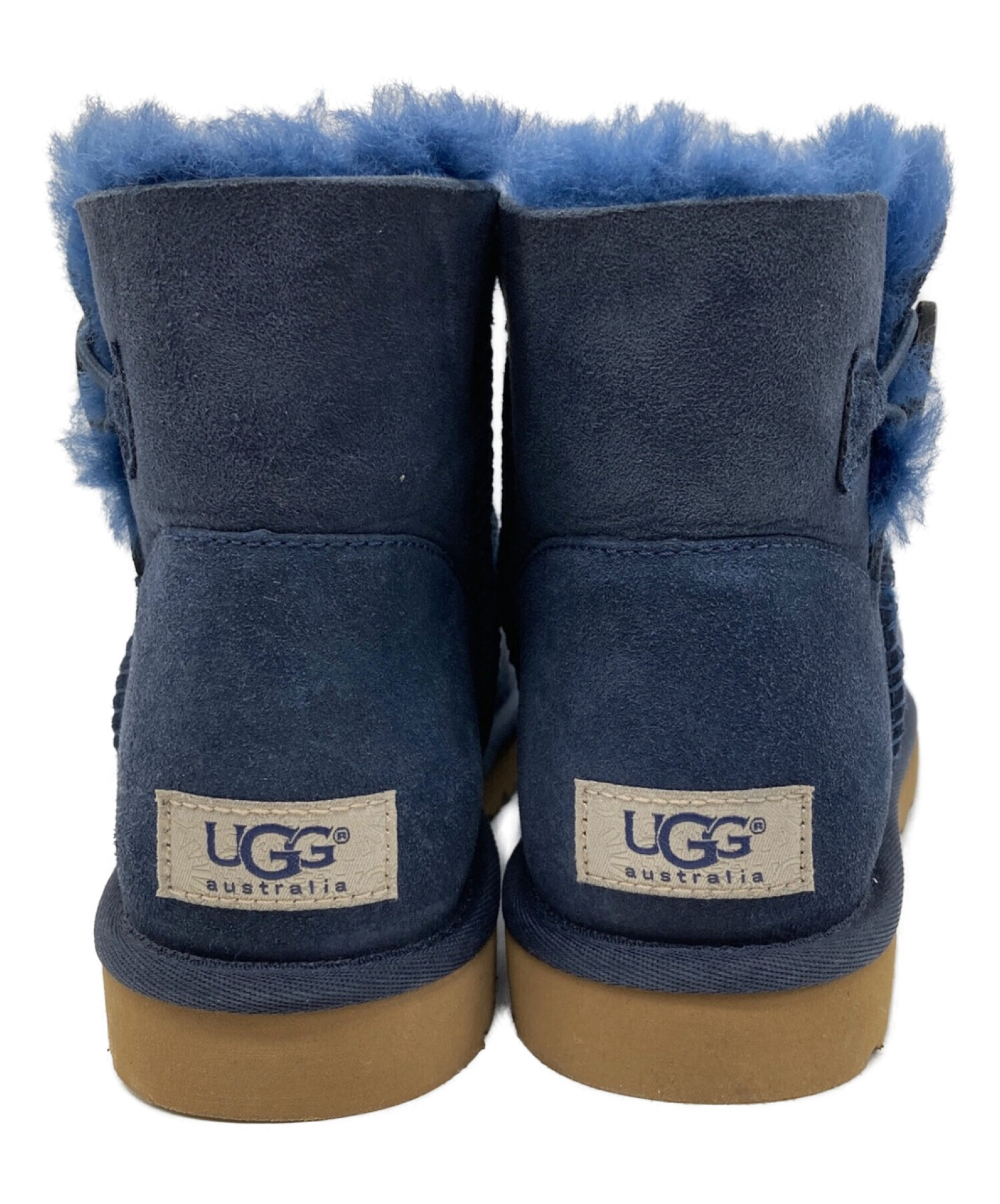 中古・古着通販】UGG (アグ) ムートンブーツ ネイビー サイズ:24