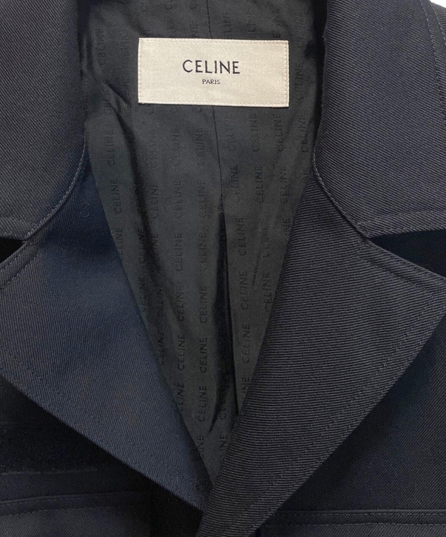 中古・古着通販】CELINE (セリーヌ) クロップドサファリジャケット