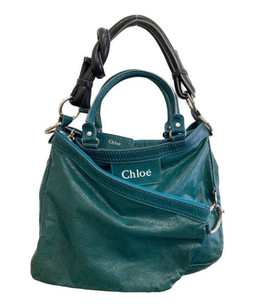 中古・古着通販】Chloe (クロエ) 2WAYバッグ グリーン｜ブランド・古着