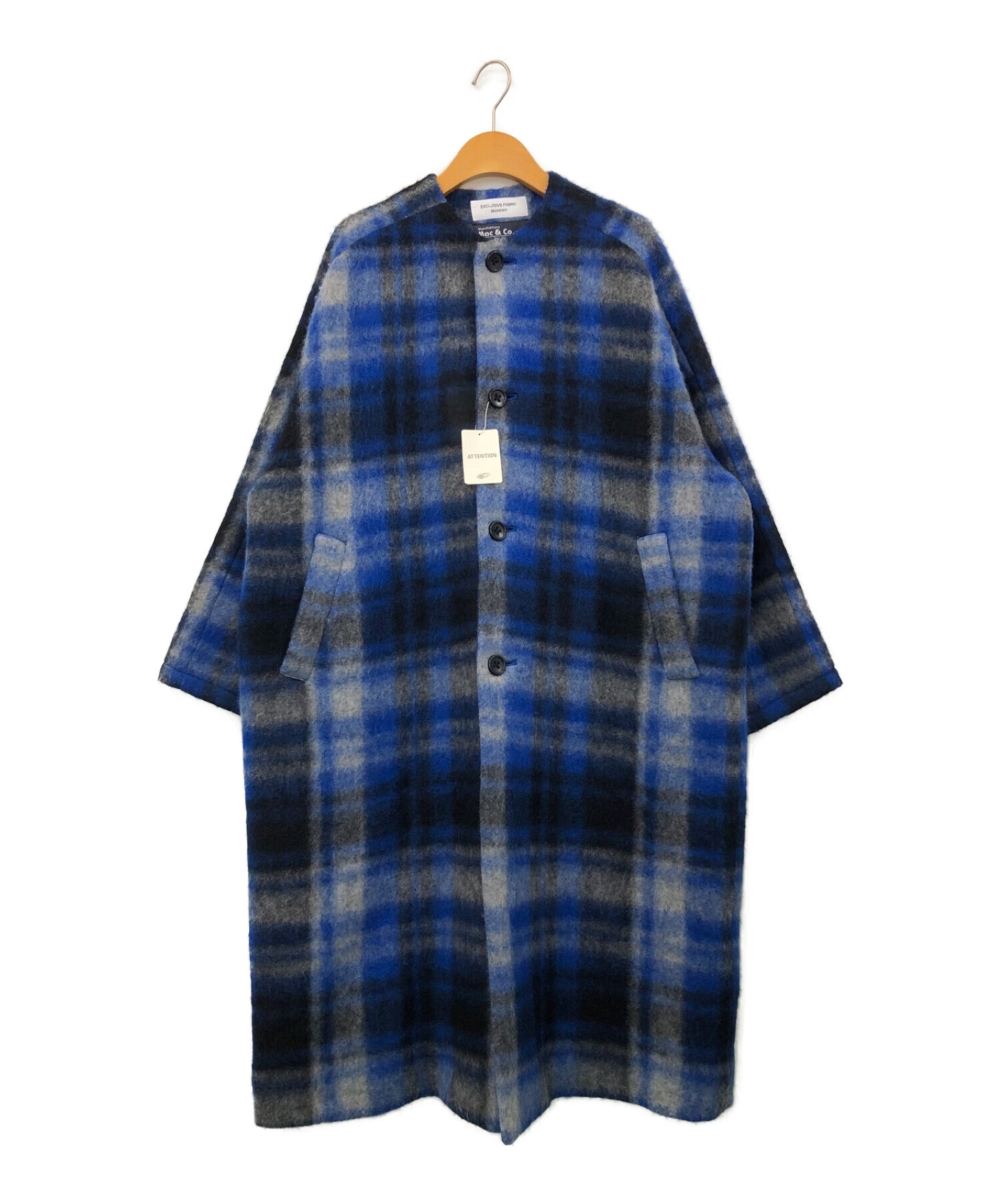 買いサイト Macu0026Co. BEAMS BOY バッファローチェック ノーカラー ...