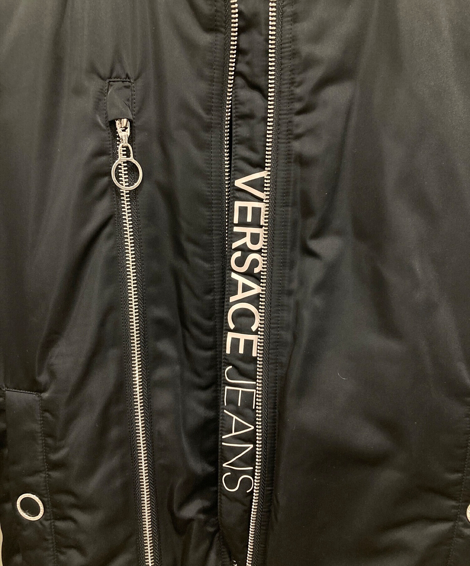 内側品質表記タグに劣化ありvintage VERSACE JEANS COUTURE jacket