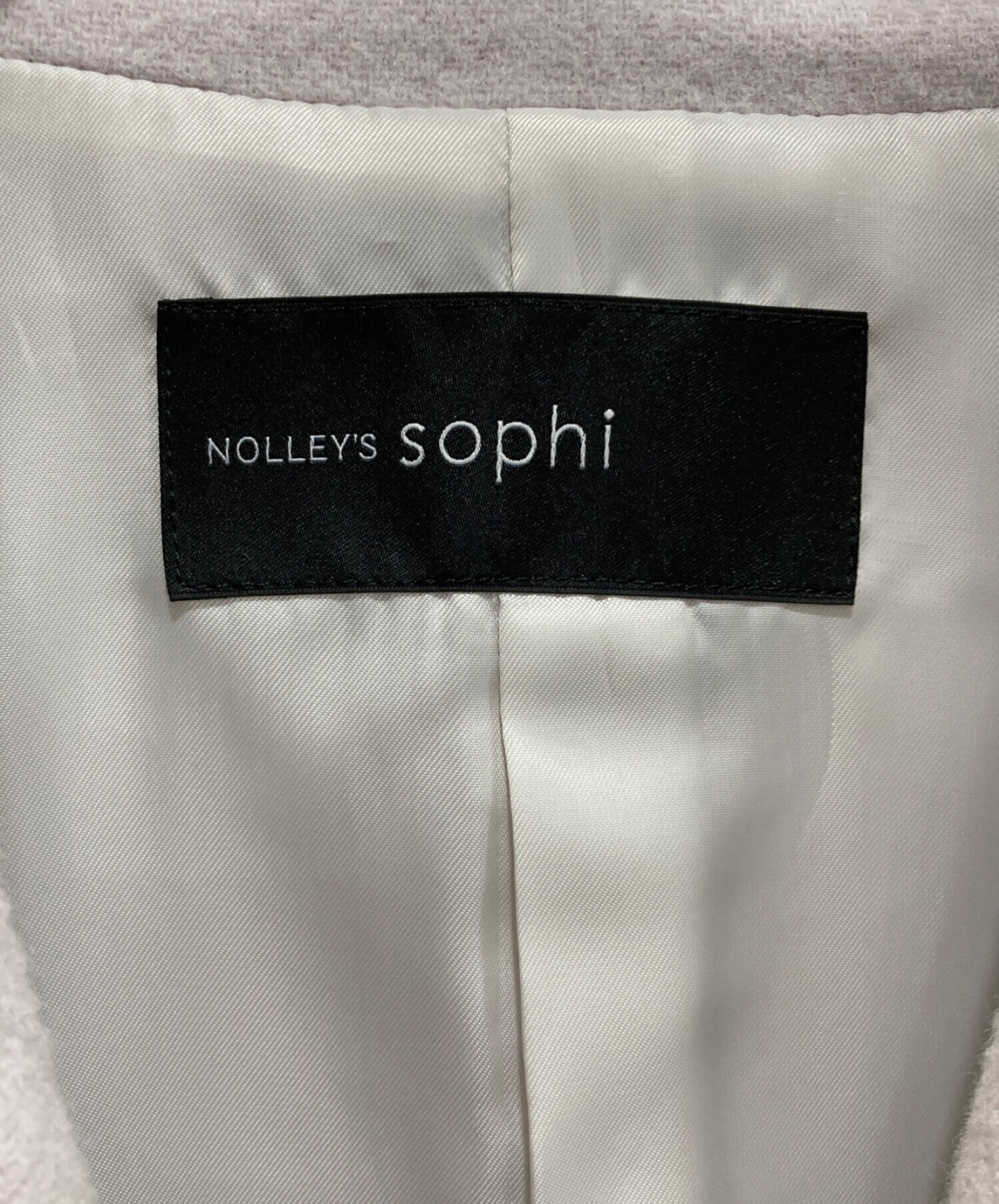 中古・古着通販】NOLLEY'S sophi (ノーリーズソフィー) ダブルビーバー