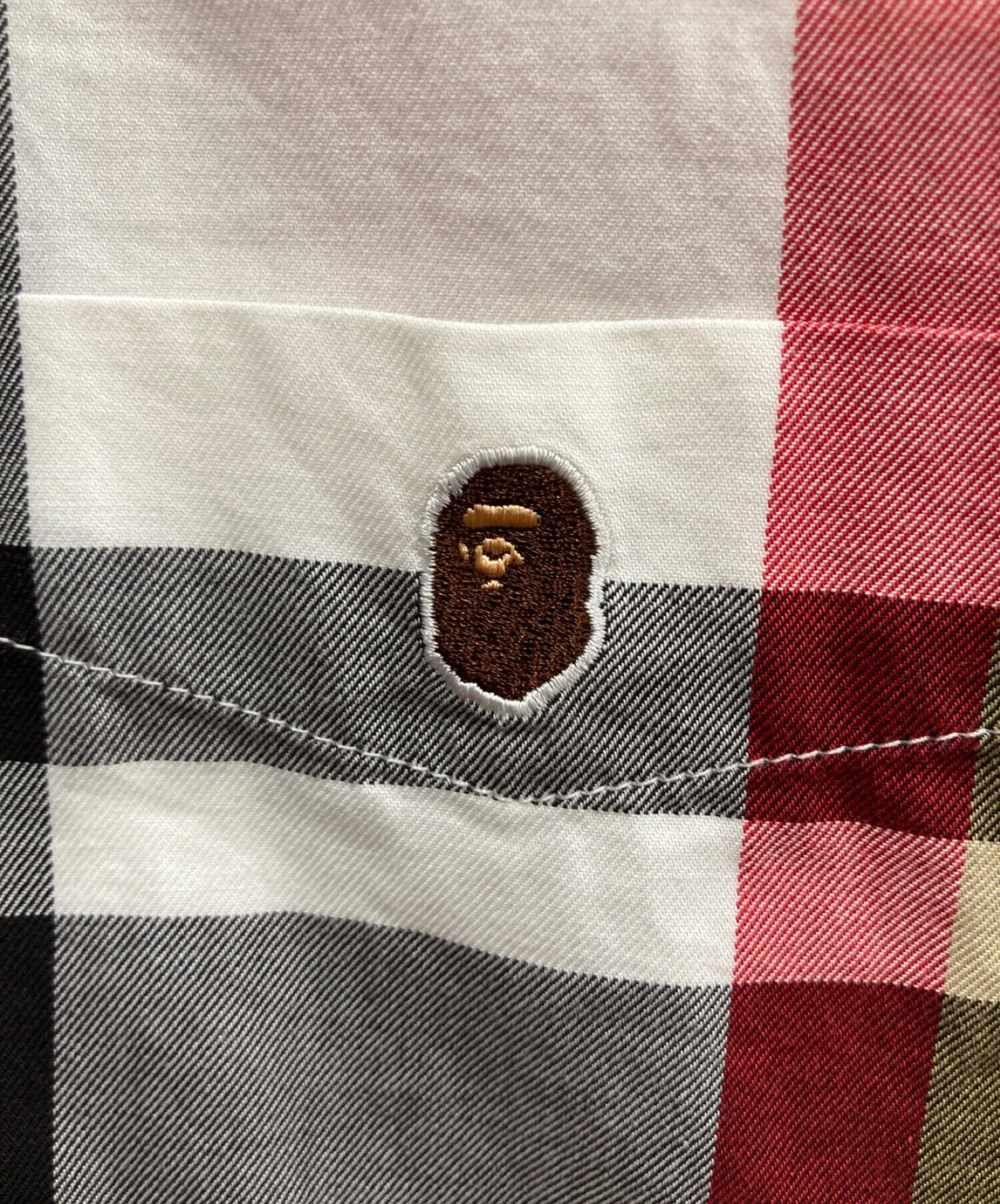 中古・古着通販】A BATHING APE (アベイシングエイプ) CHECK SHIRT