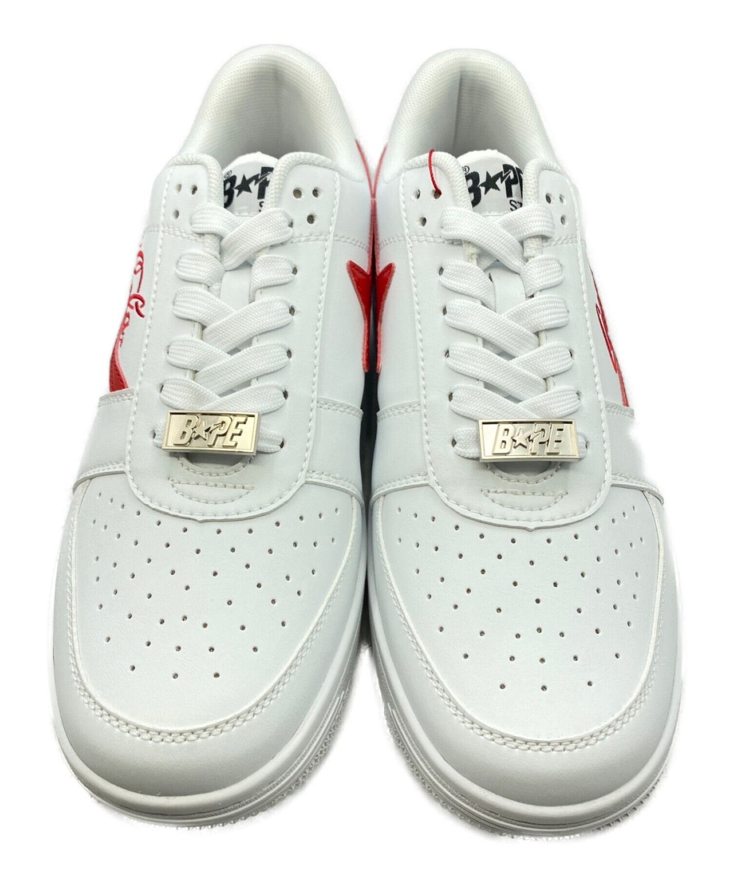 BAPESTA (ベイプスタ) Coca Cola (コカコーラ) Bape Sta Low ホワイト サイズ:27cm(US 9) 未使用品