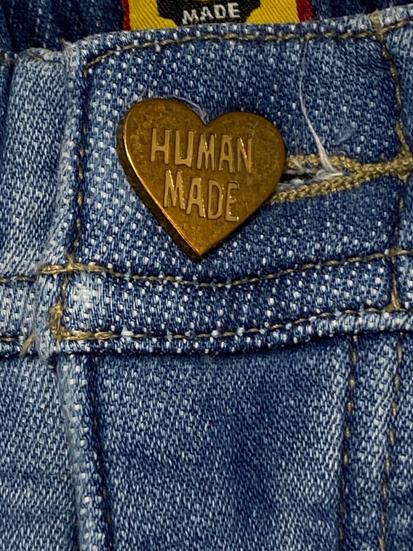 HUMAN MADE ヒューマンメイド リラックスデニムパンツ岩田剛典氏着用-