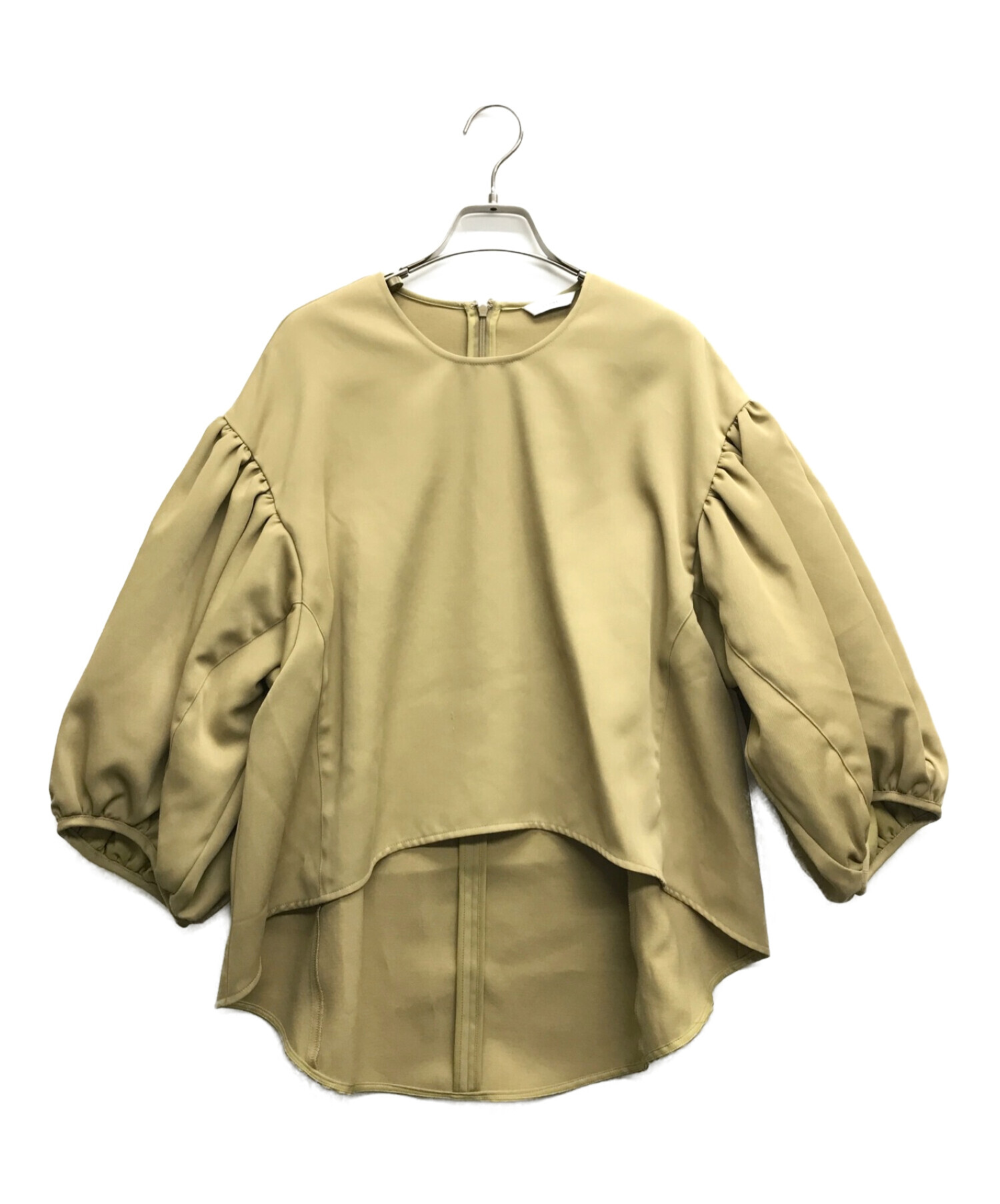 中古・古着通販】CLANE (クラネ) VOLUME PUFF TOPS ベージュ サイズ ...