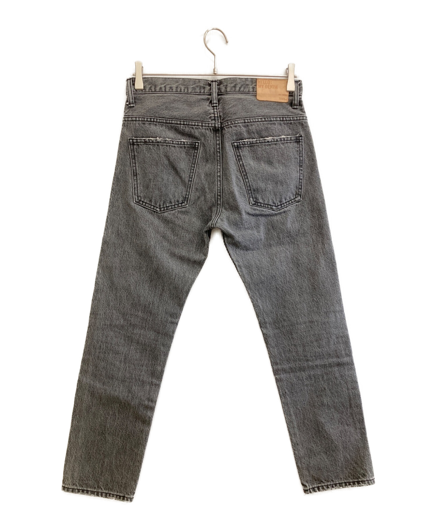 中古・古着通販】BF denim (ビーエフデニム) ヴィンテージ加工テーパードデニム ブラック サイズ:25｜ブランド・古着通販  トレファク公式【TREFAC FASHION】スマホサイト