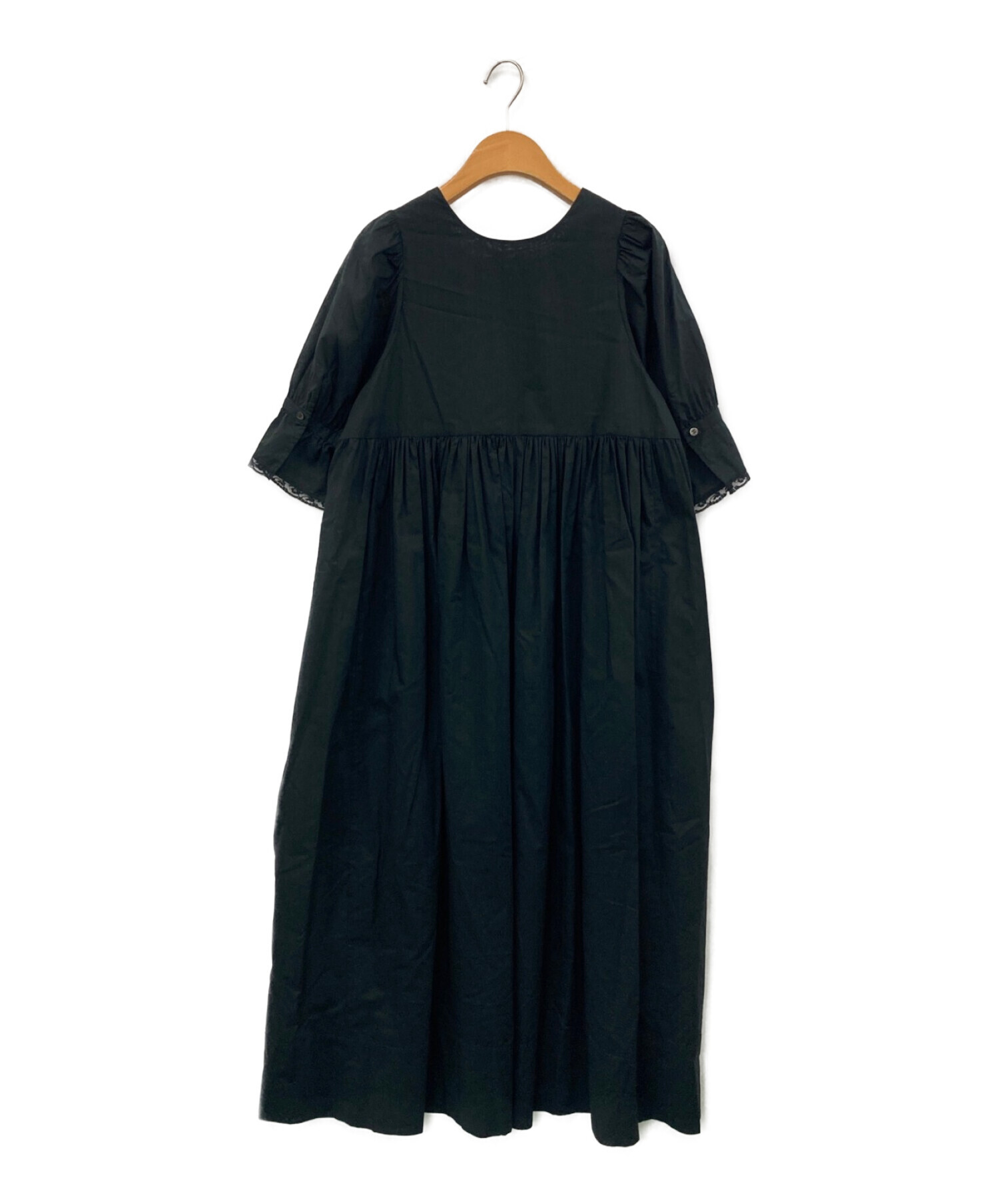 bilitis dix-sept ans (ビリティスディセッタン) Cotton Dress ブラック サイズ:36