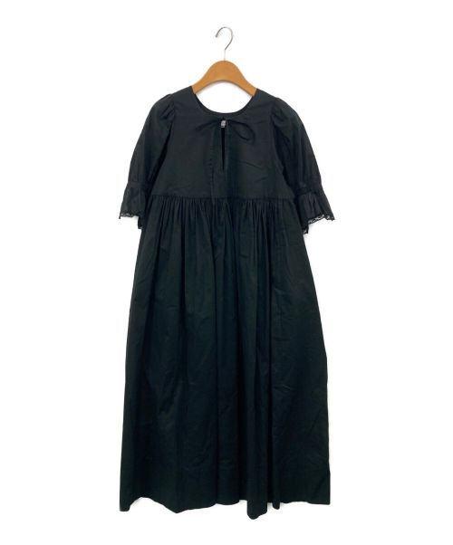 【中古・古着通販】bilitis dix-sept ans (ビリティスディセッタン) Cotton Dress ブラック  サイズ:36｜ブランド・古着通販 トレファク公式【TREFAC FASHION】スマホサイト