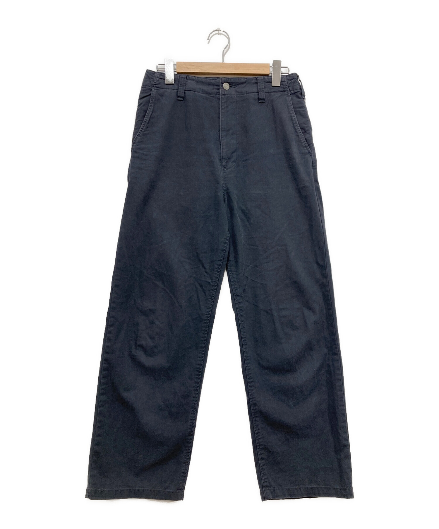 R.H.Vintage (ロンハーマン・ヴィンテージ) Organic Cotton Chino Trousers ネイビー サイズ:XS