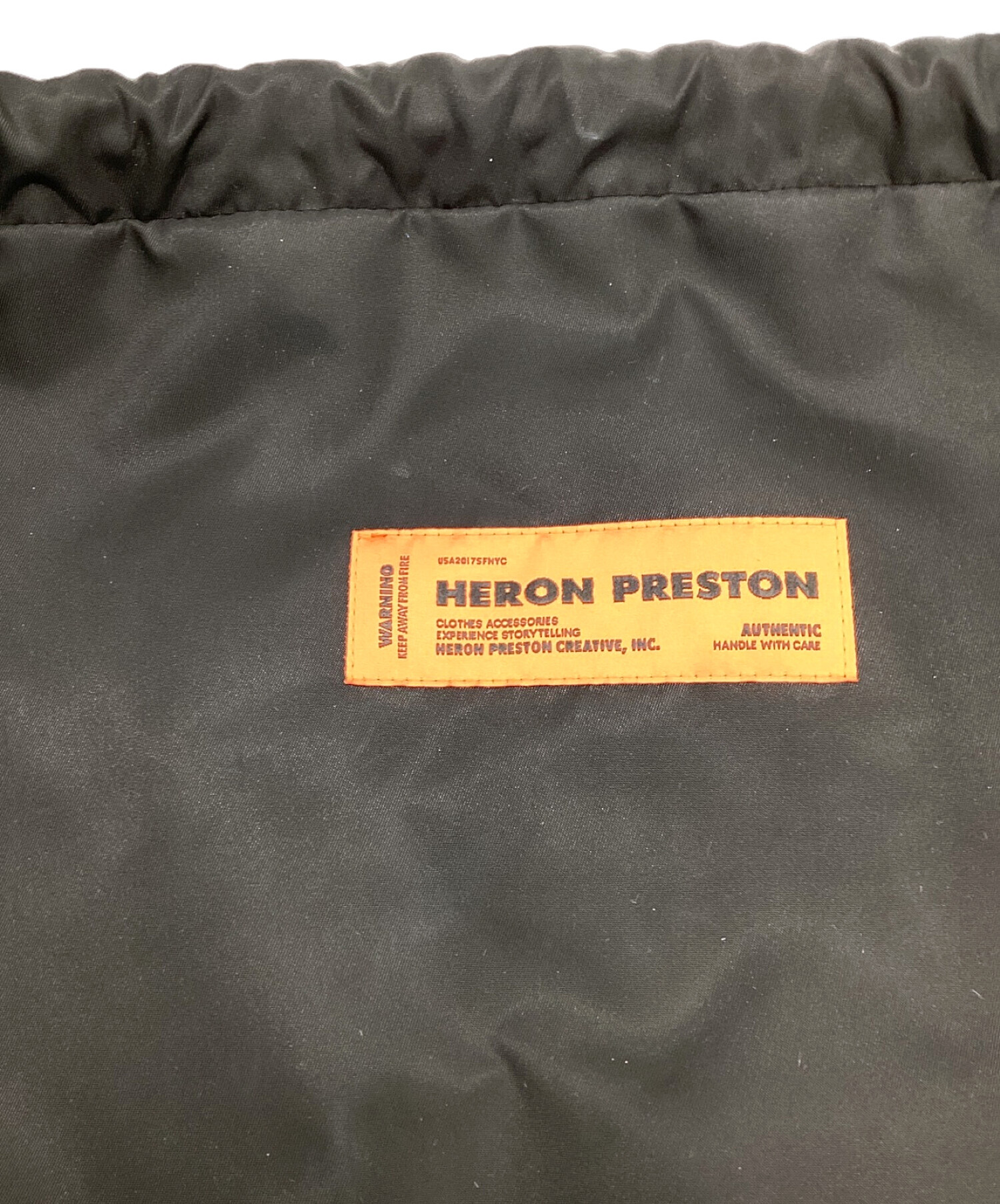 中古・古着通販】HERON PRESTON (ヘロンプレストン) ロゴ パッチ