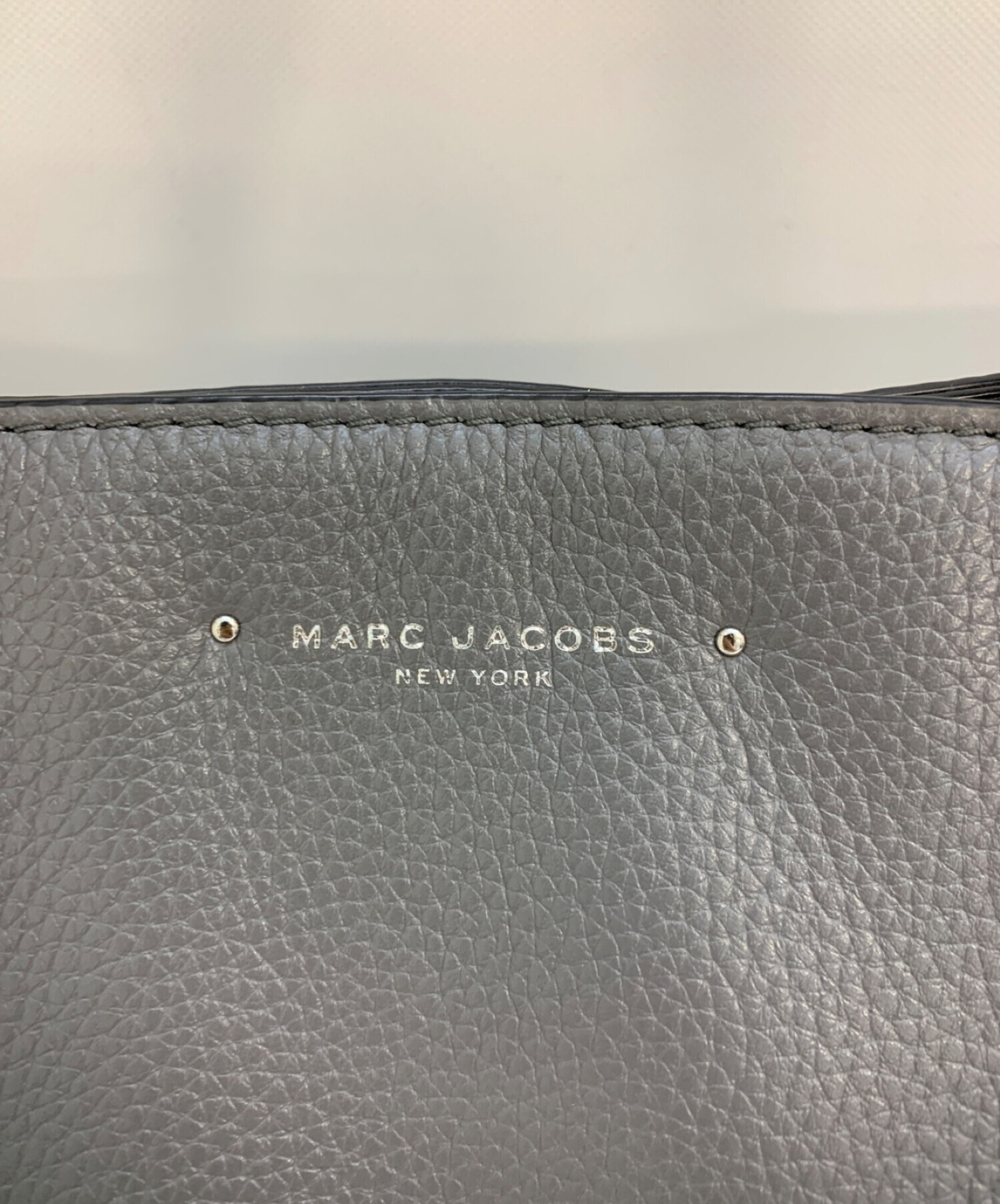 MARC JACOBS (マーク ジェイコブス) トートバッグ グレー サイズ:-