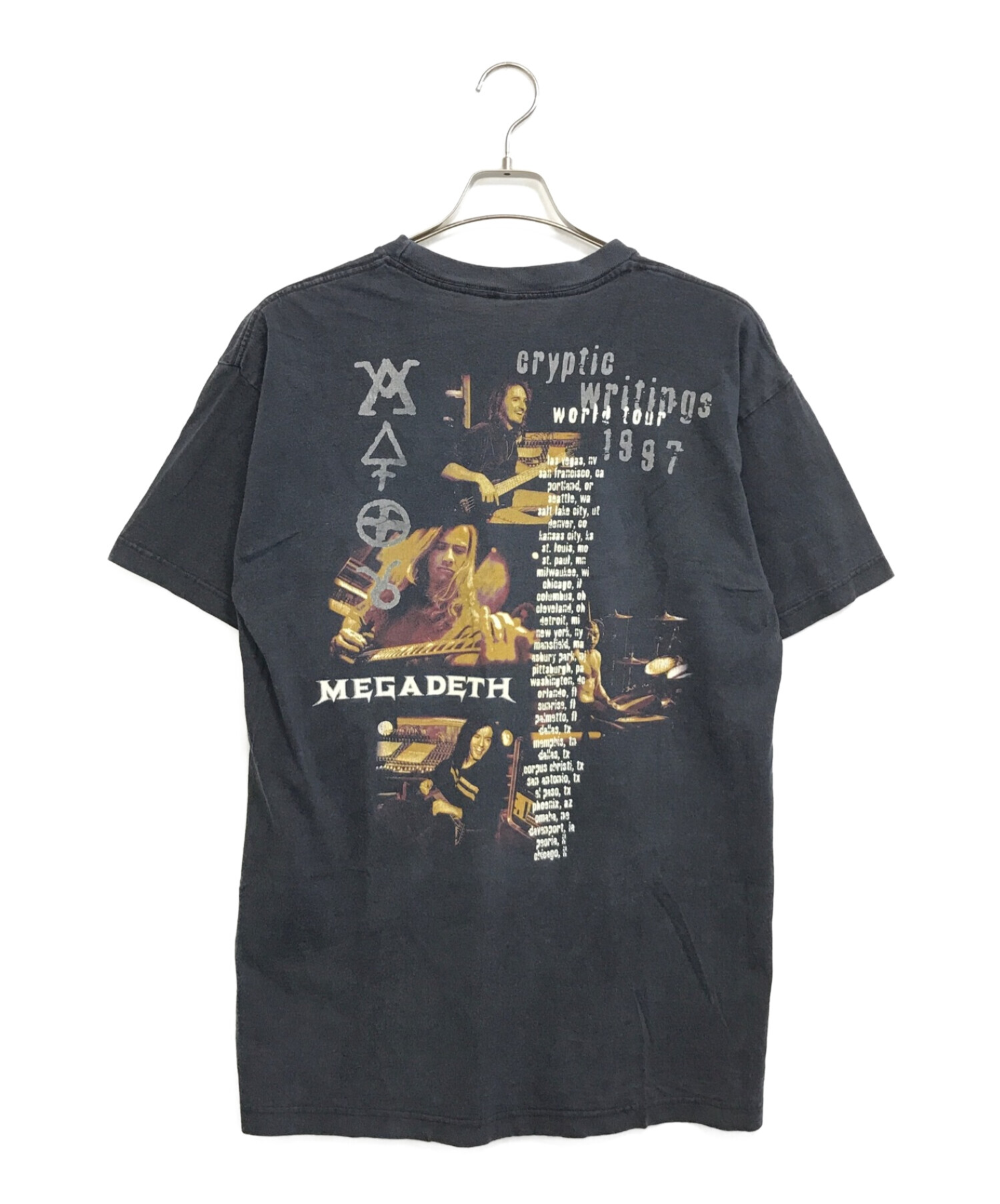 中古・古着通販】バンドTシャツ (バンドTシャツ) MEGADETH 90'sバンドT 